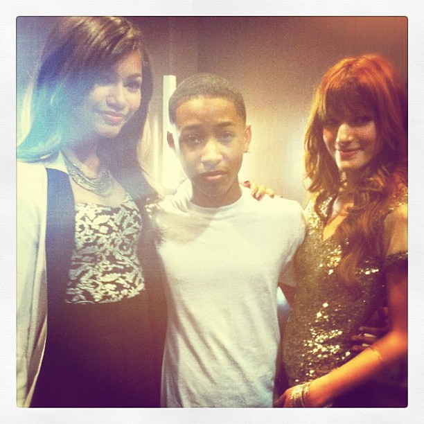 Zendaya And Bella Support Mindless Behavior At Their Concert! @Zendaya96 @bellathorne