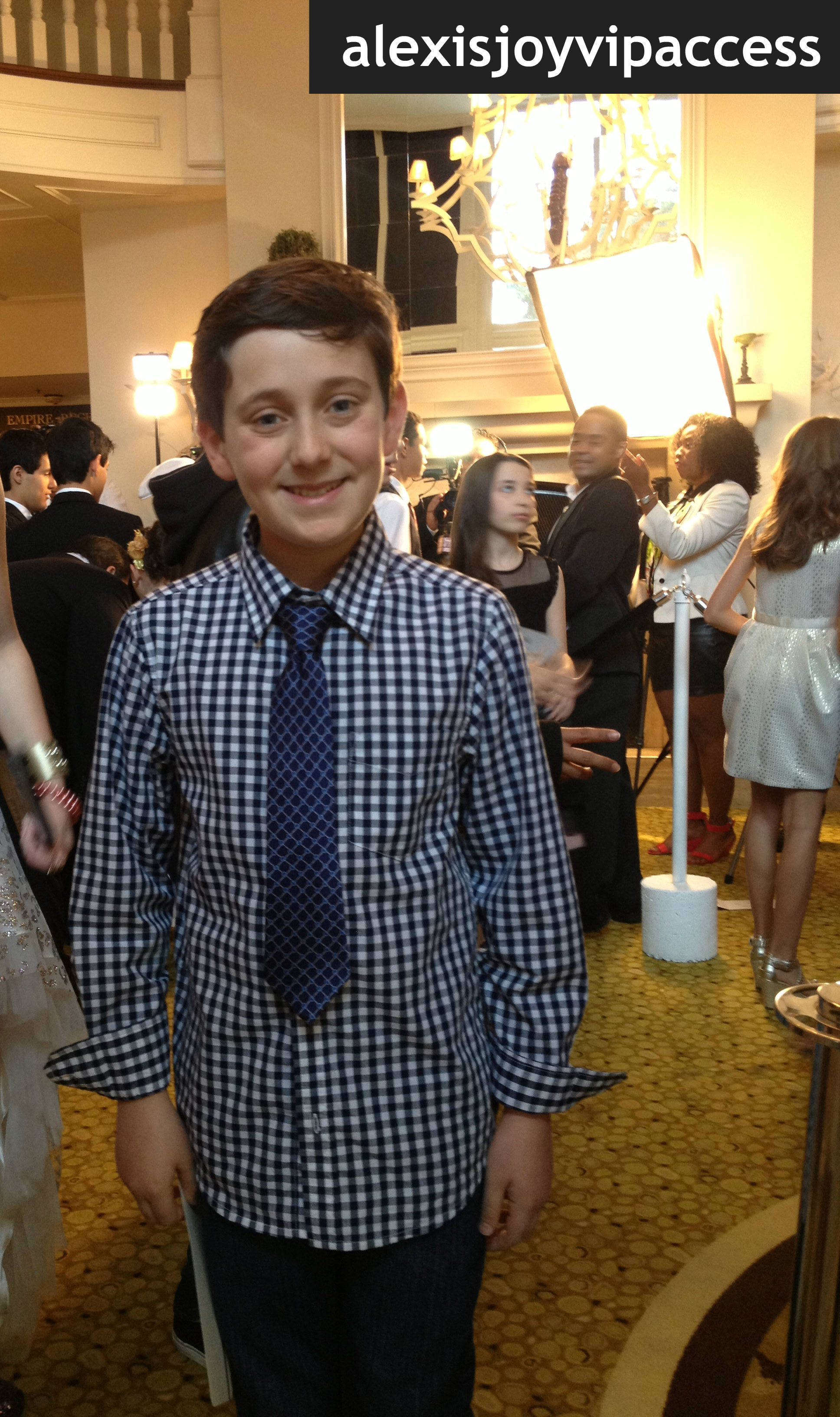 VIPAccessEXCLUSIVE: Actor Regan Mizrahi Exclusive Interview With Alexisjoyvipaccess At The 2013 Young Artist Awards