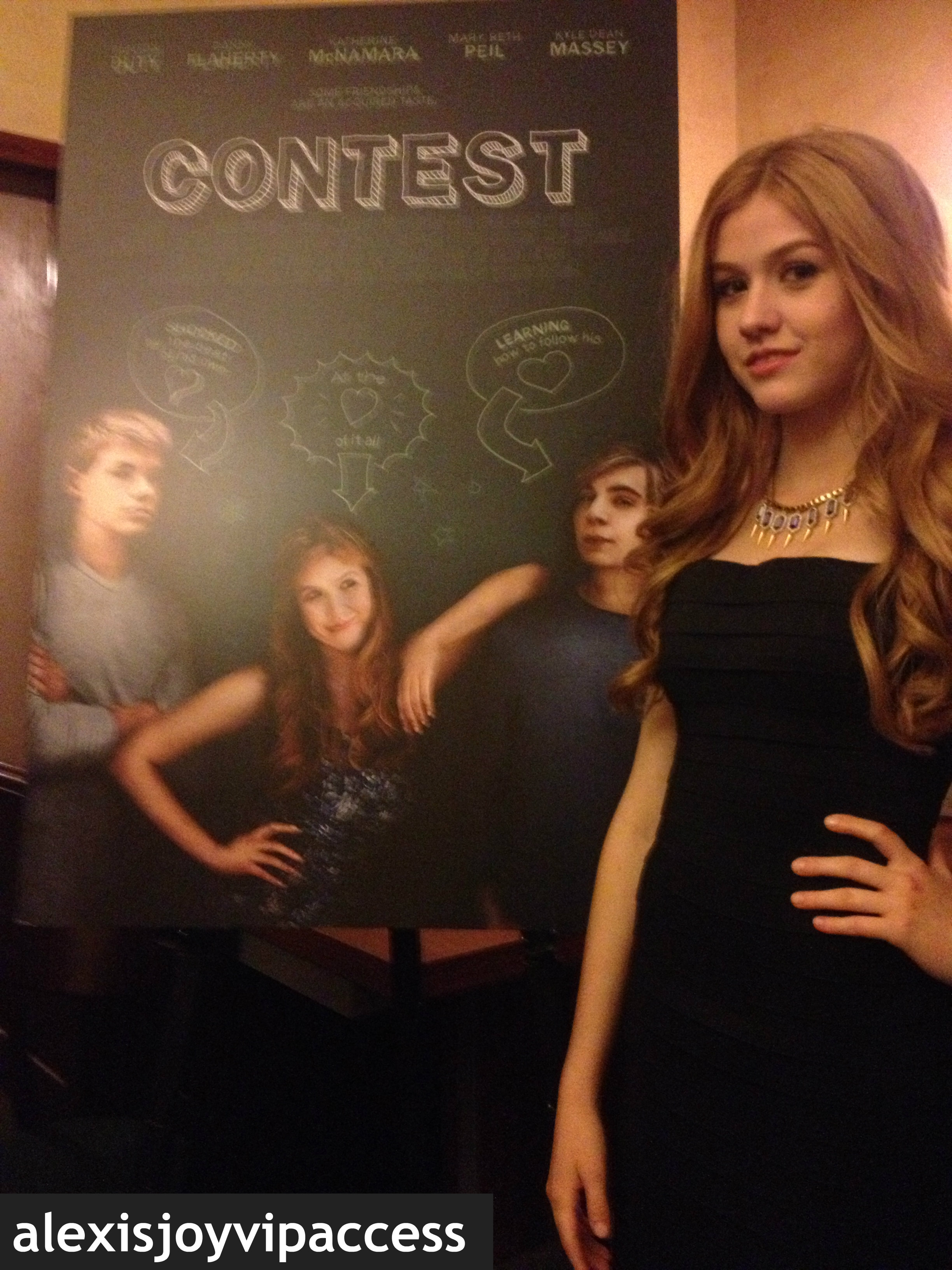 VIPAccessEXCLUSIVE: Kat McNamara Exclusive Interview With Alexisjoyvipaccess At The “Contest” Movie NYC Special Screening!