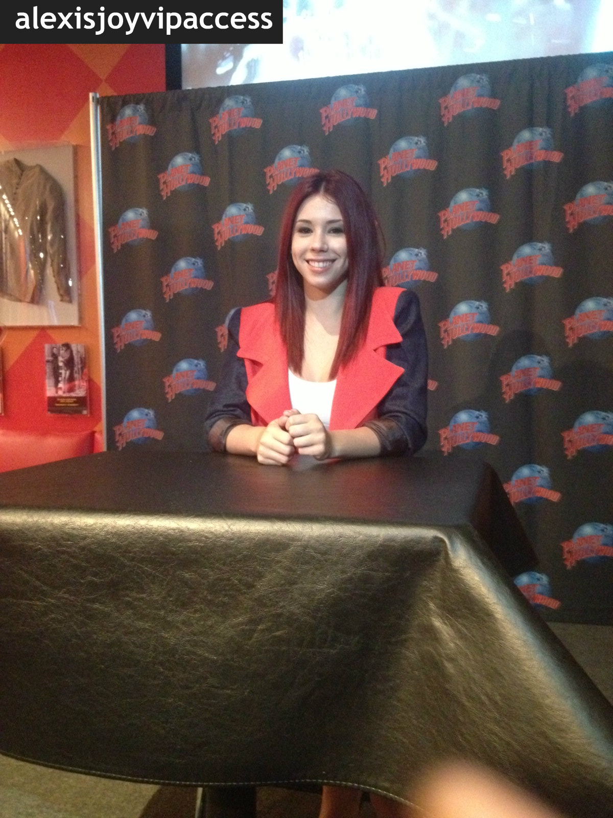 VIPAccessEXCLUSIVE: The Radiant Jillian Rose Reed All Smiles At Her Planet Hollywood, NYC Meet And Greet 8/28/13!