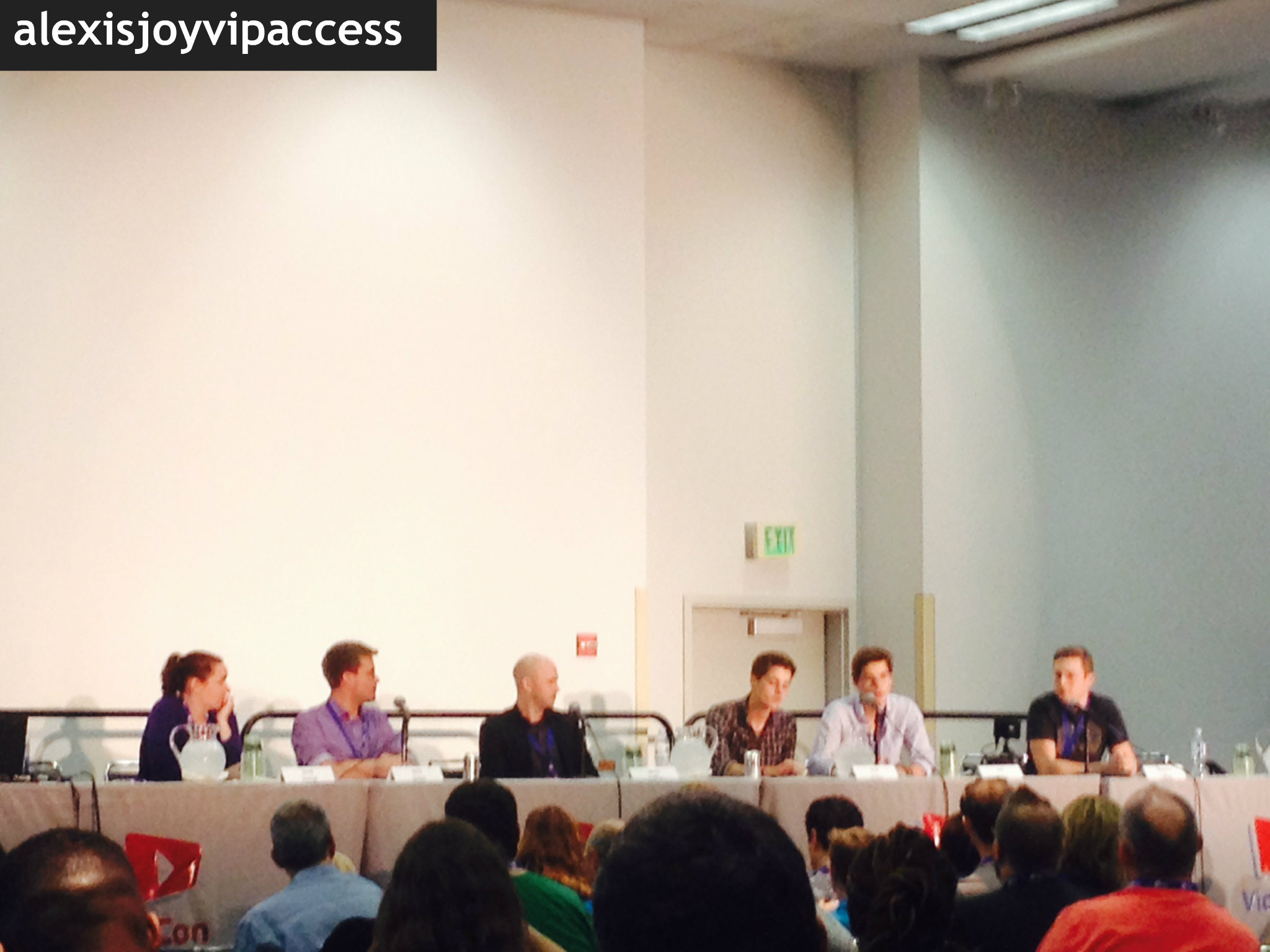 VIPAccessEXCLUSIVE: John Green, Jack And Finn Harries, James Haffner, Brandon Laatsch And Jenni Powell Conduct Great Vidcon Panel!