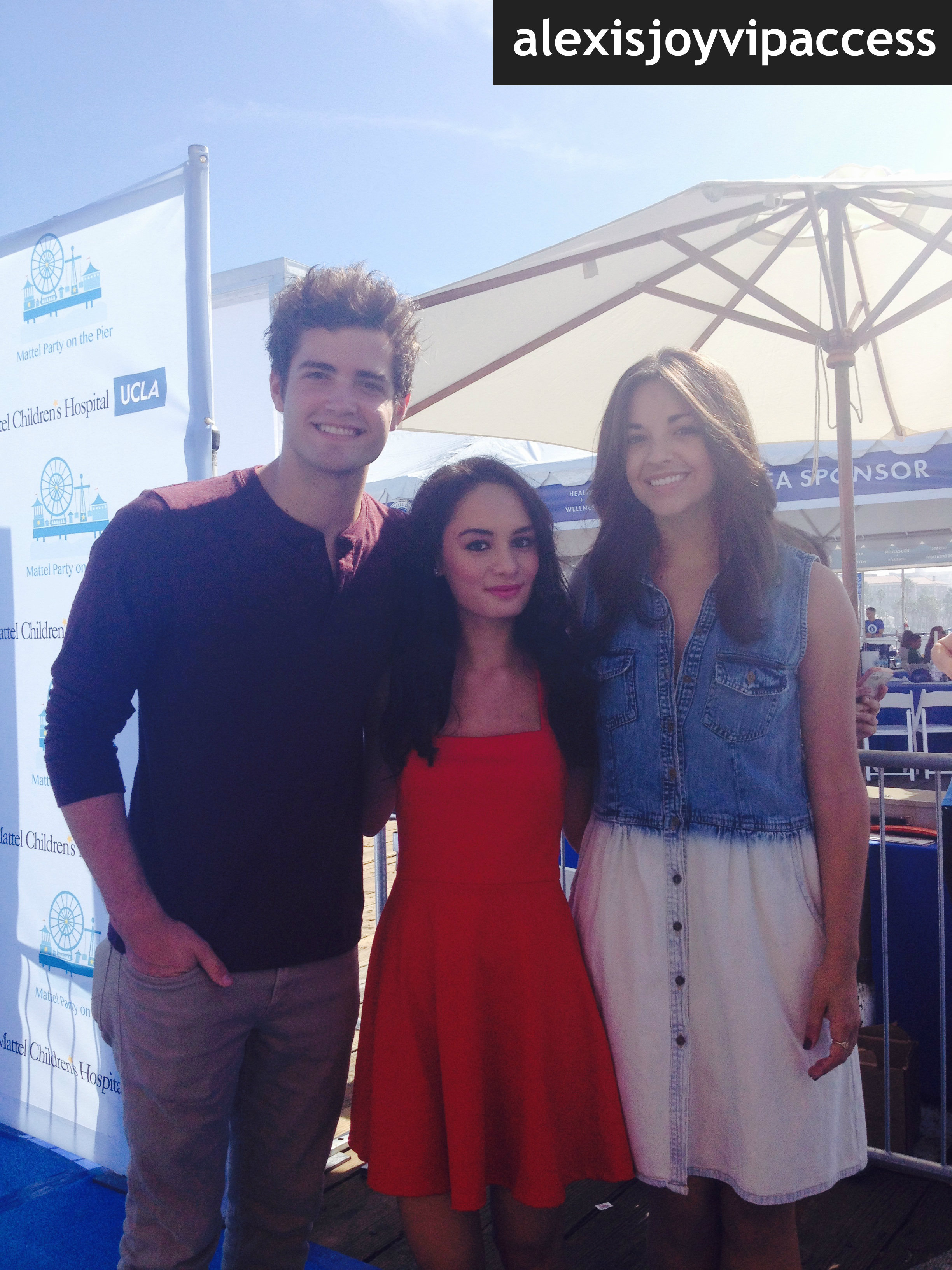 VIPAccessEXCLUSIVE: Ben Winchell And Ana Villafane Interview With Alexisjoyvipaccess At Mattel’s Party On The Pier!