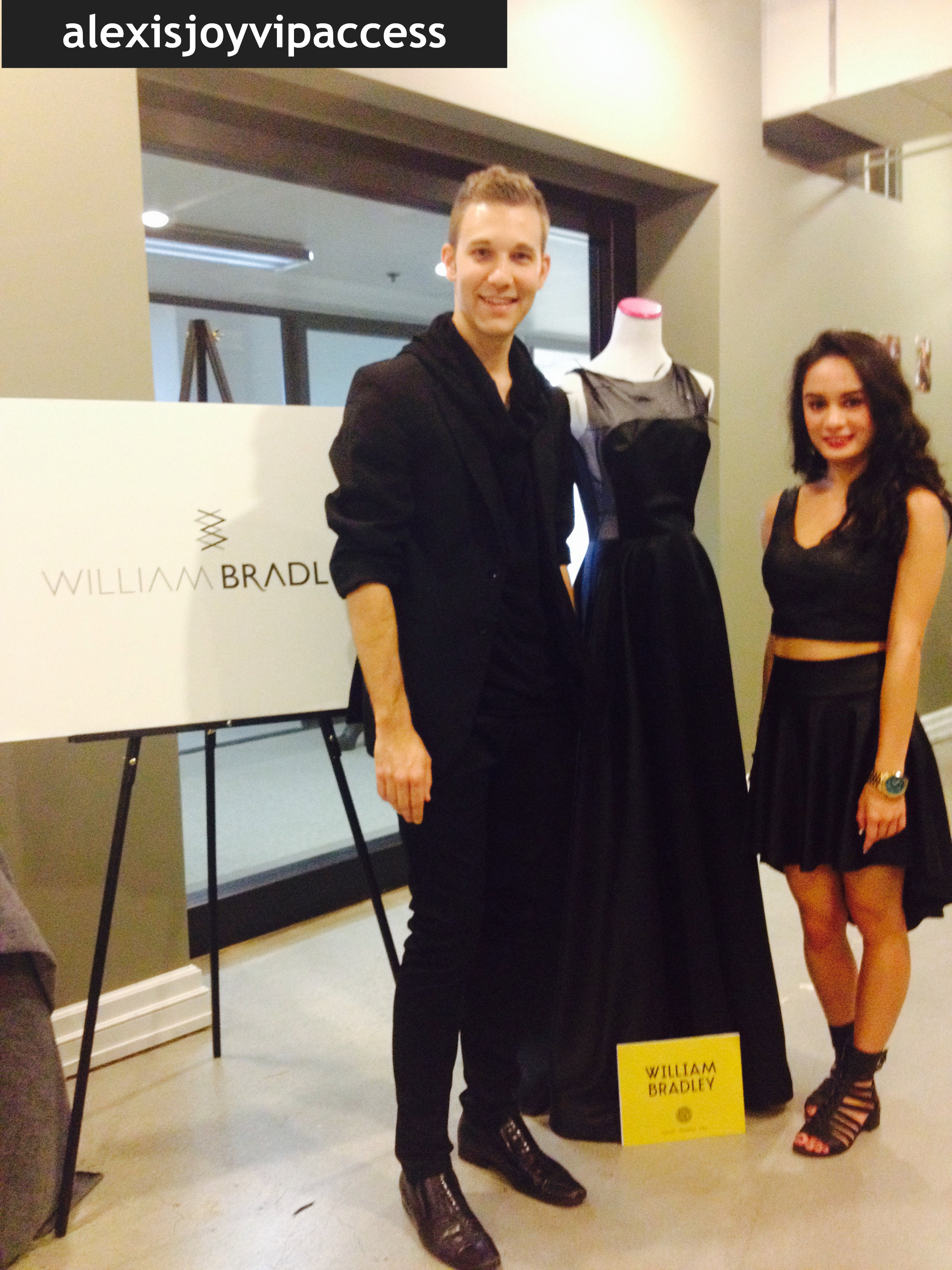 VIPAccessEXCLUSIVE: Brad Parnell Of William Bradley Interview With Alexisjoyvipaccess At LA Fashion Week!