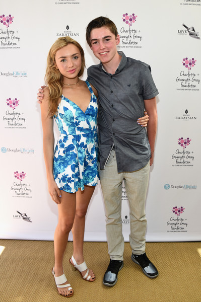 Article: Peyton List And Spencer List Show Their Support At The Tea Party To Find A Cure For Batten Disease!