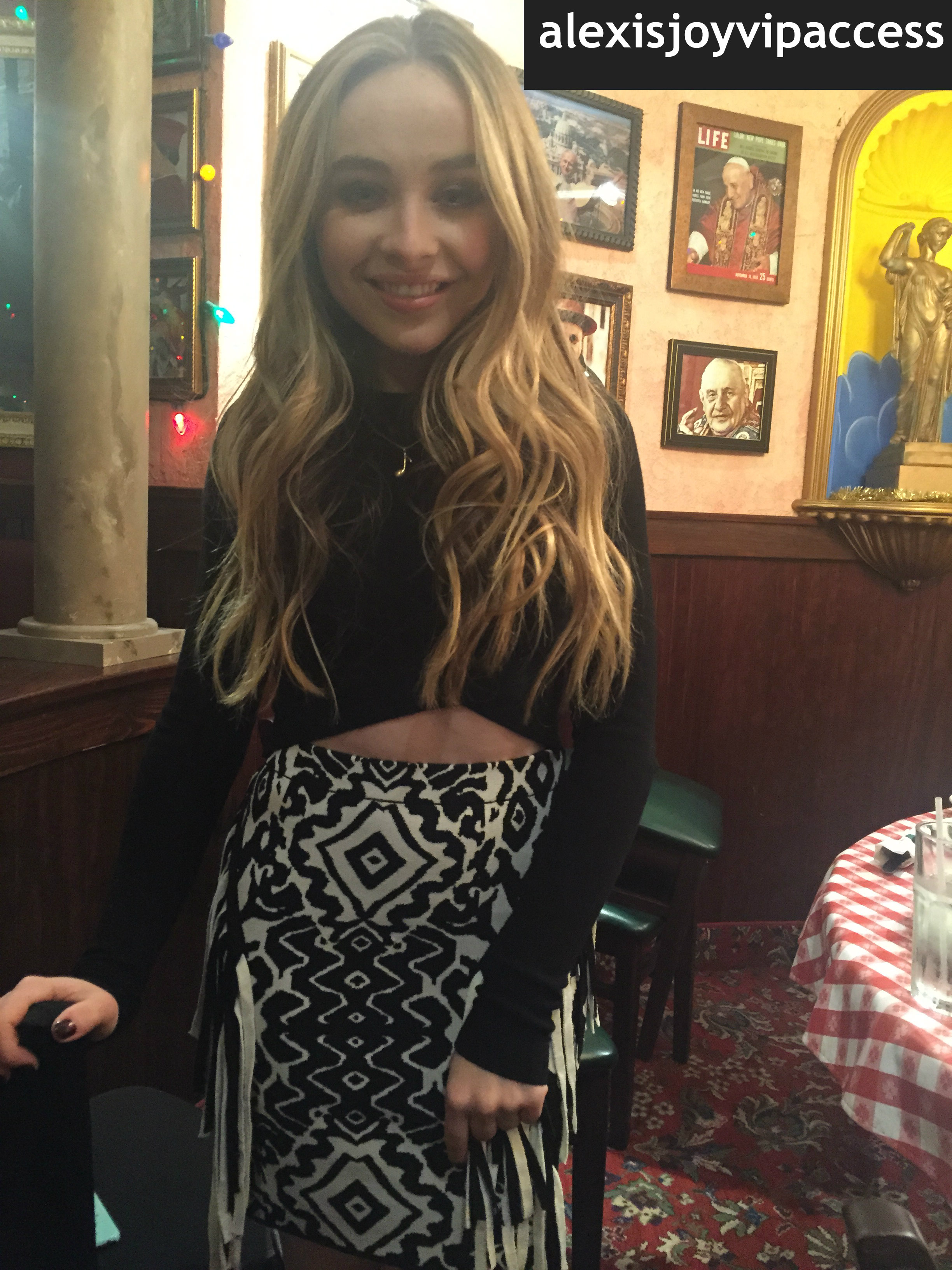 VIPAccessEXCLUSIVE: Phenomenon Sabrina Carpenter Exclusive Interview With Alexisjoyvipaccess At Planet Hollywood, NYC!