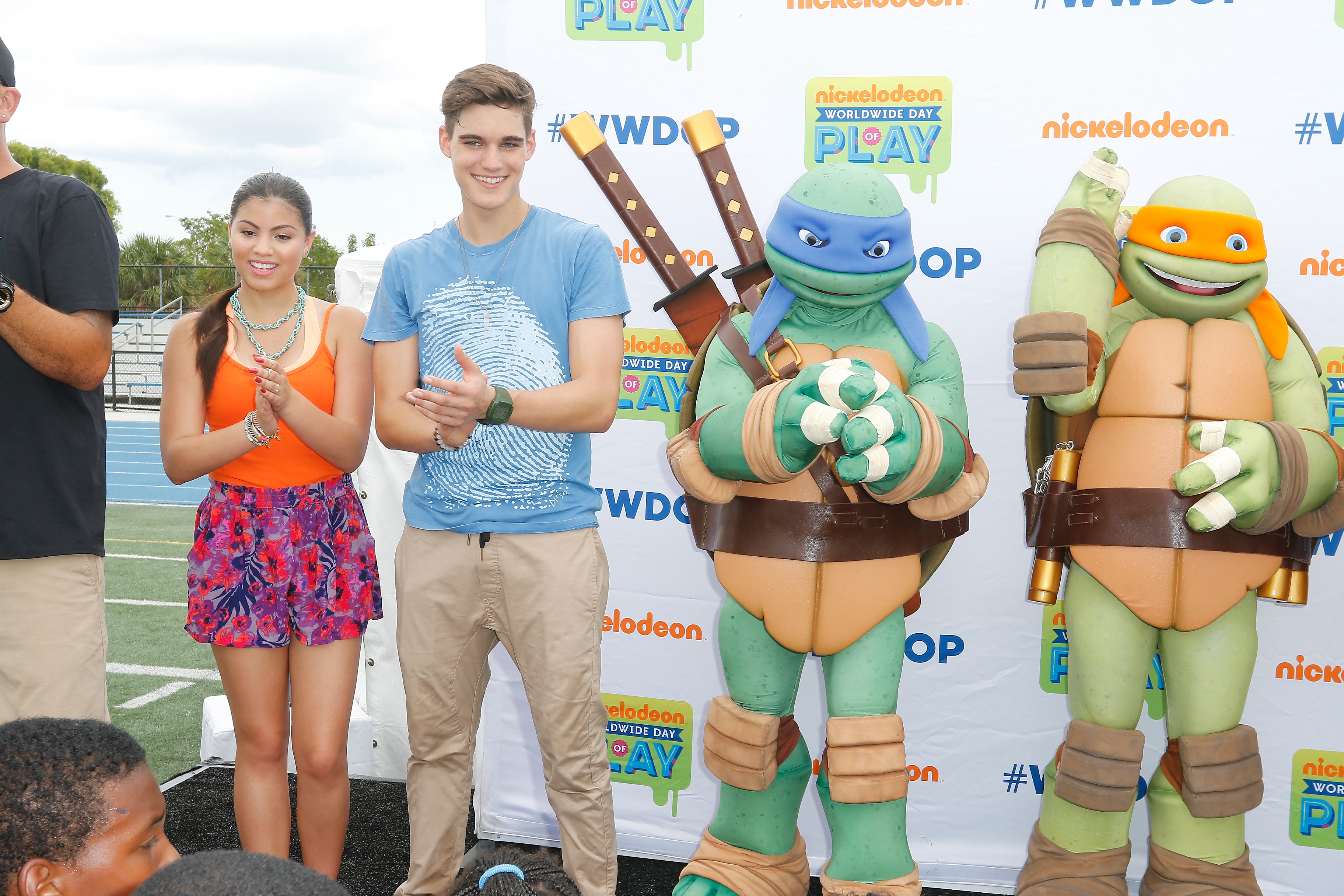 Article: Nick Merico And Paola Andino Get Active And Have A Blast At Nickelodeon’s “Road To Worldwide Day of Play” Event!
