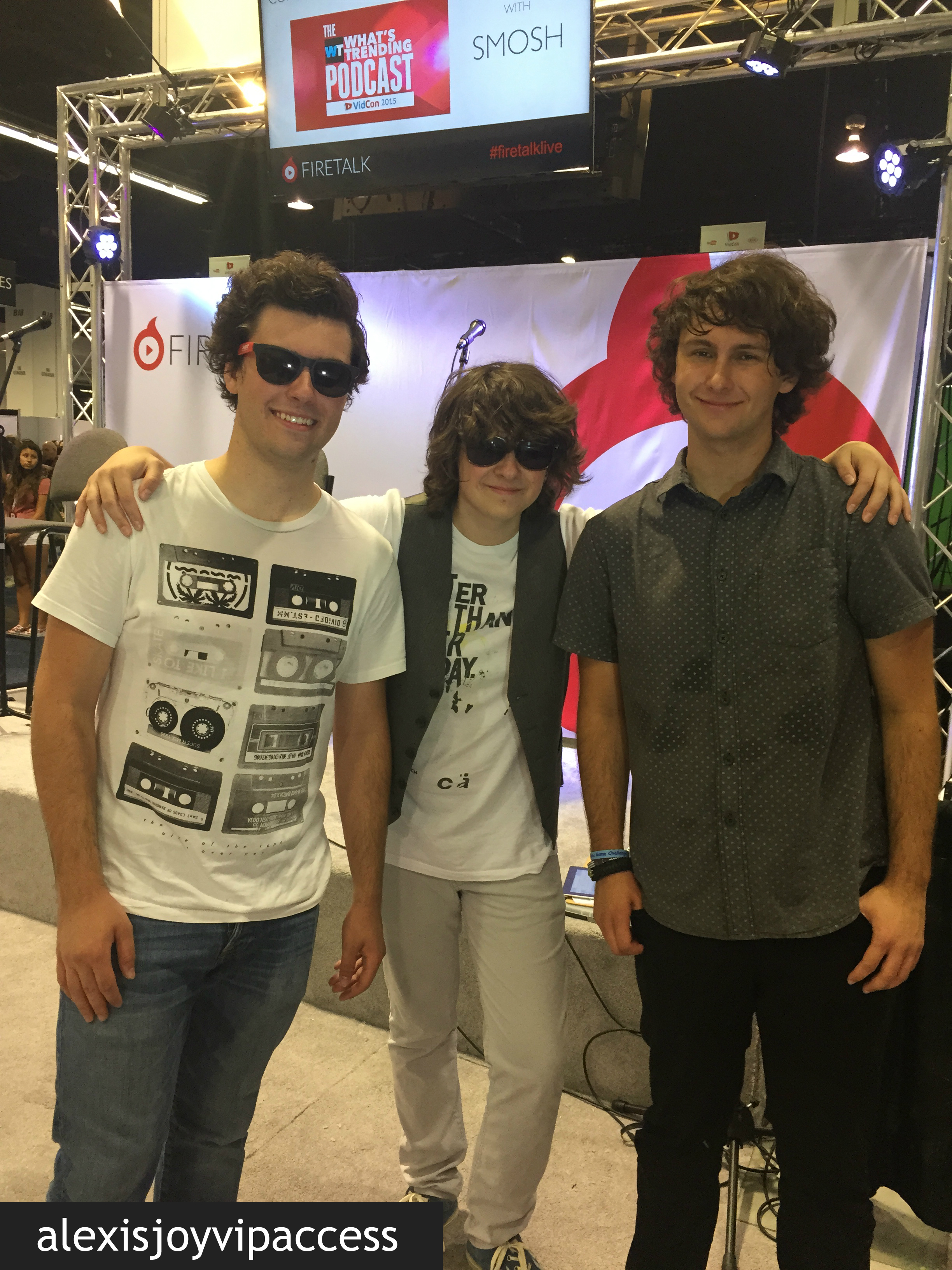VIPAccessEXCLUSIVE: The Christopher Brothers Exclusive Interview With Alexisjoyvipaccess At Vidcon 2015!