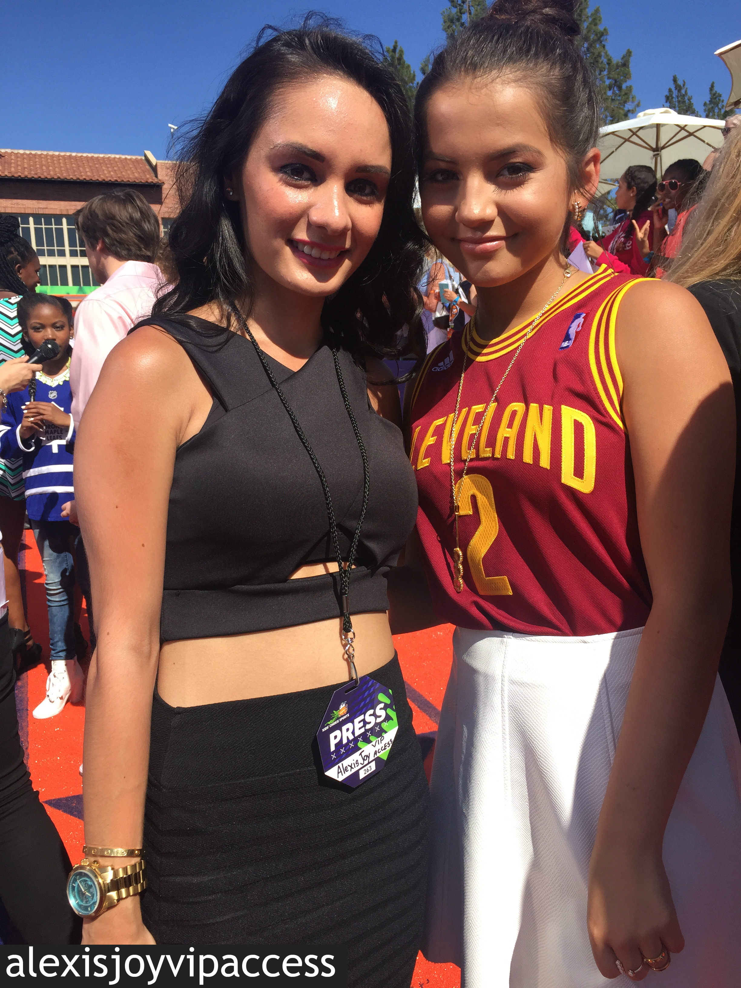 VIPAccessEXCLUSIVE: Isabela Moner Interview With Alexisjoyvipaccess At The Nickelodeon Kids’ Choice Sports!