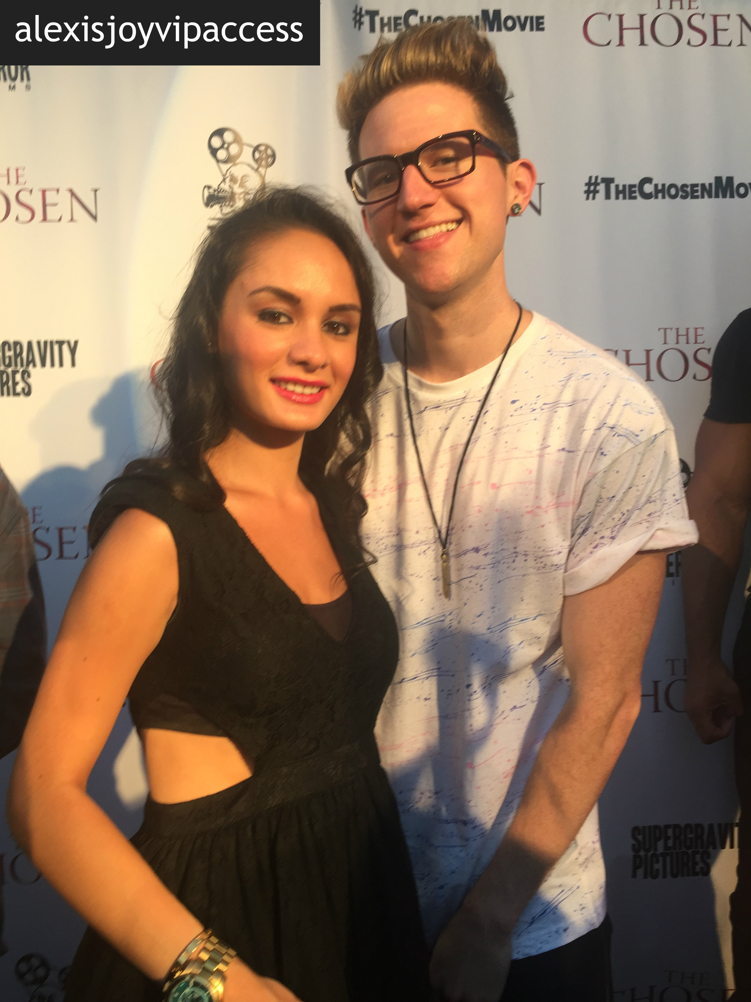 VIPAccessEXCLUSIVE: Sensation Ricky Dillon Interview With Alexisjoyvipaccess At Kian Lawley’s “The Chosen” Premiere!