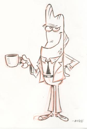 Article: Jon Hamm Is Set To Guest-Star On “Spongebob Squarepants” – See The Rough Character Art Here!