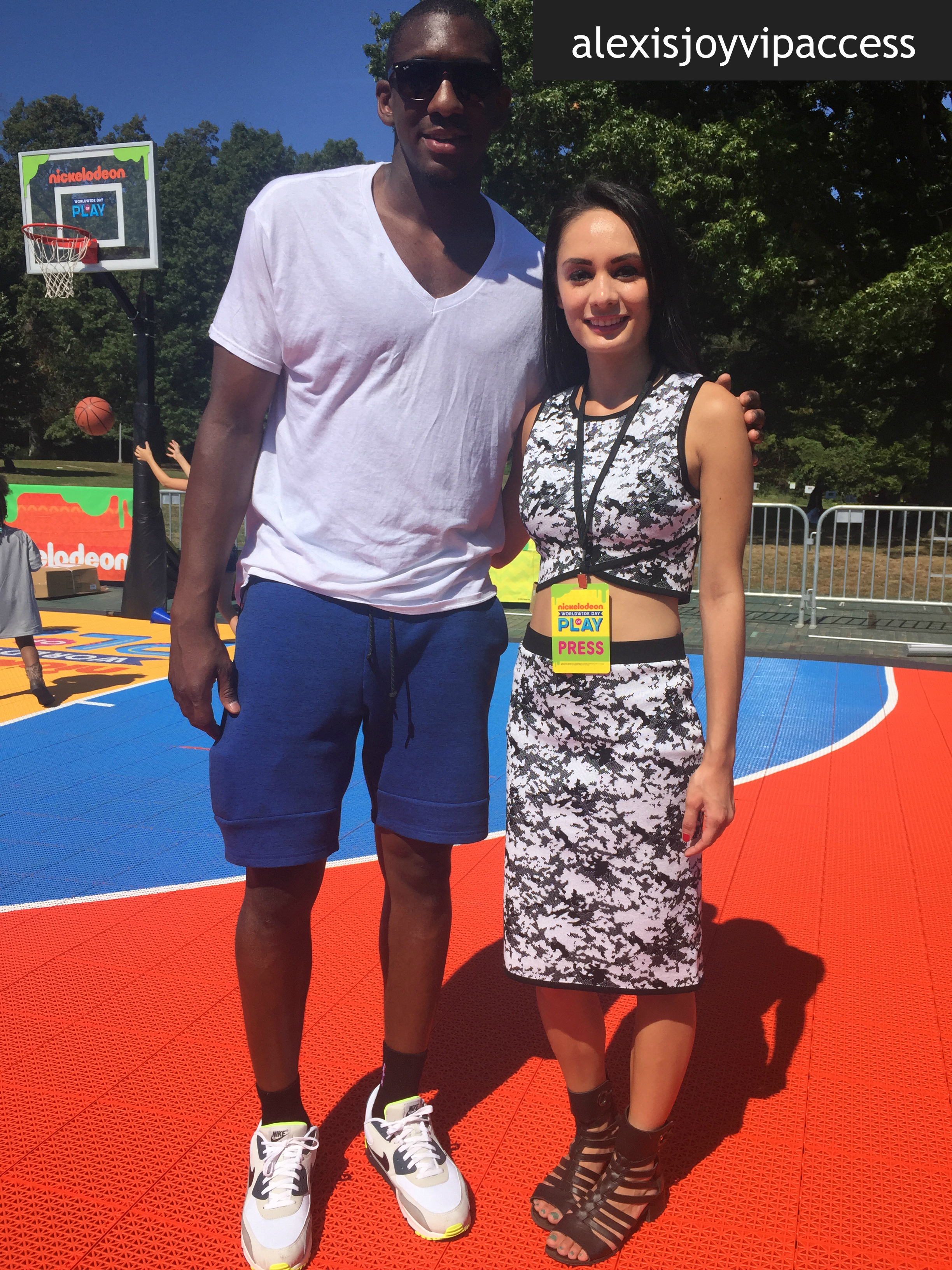 VIPAccessEXCLUSIVE: Langston Galloway Updated Interview With Alexisjoyvipaccess At Nickelodeon’s Worldwide Day Of Play!