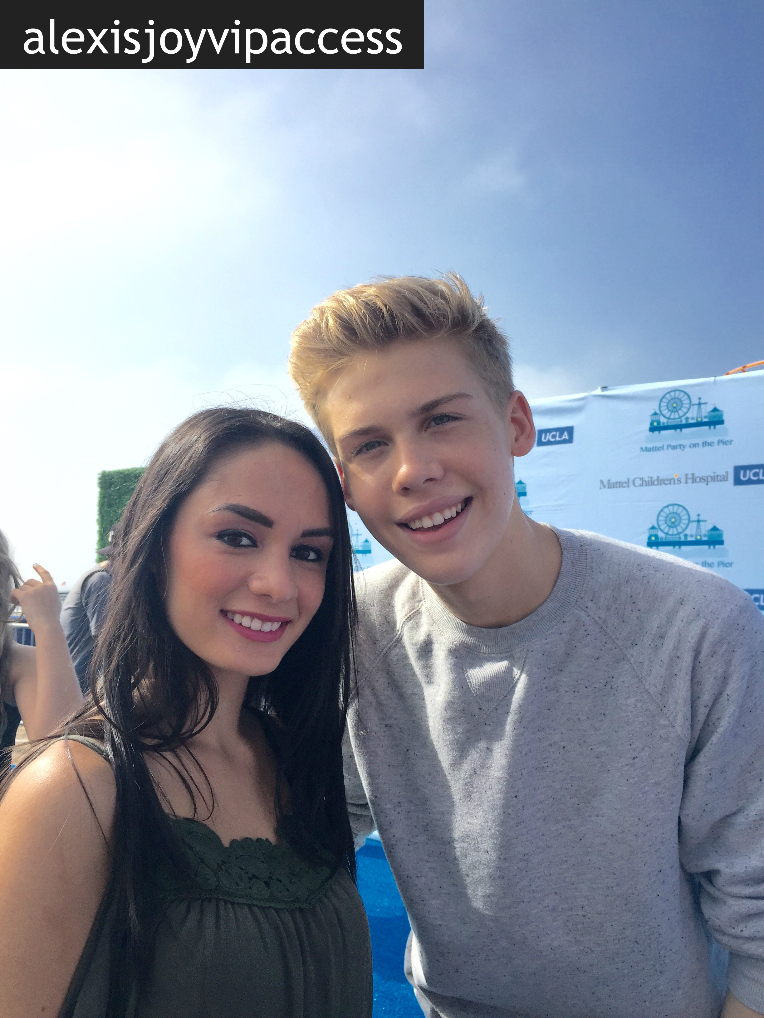 VIPAccessEXCLUSIVE: Aidan Alexander Updated Interview With Alexisjoyvipaccess At Mattel’s Party On The Pier!