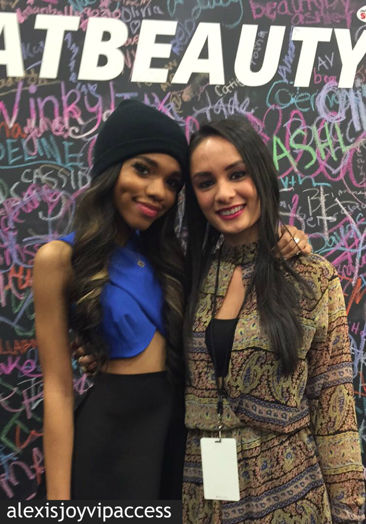 VIPAccessEXCLUSIVE: Teala Dunn Updated Interview With Alexisjoyvipaccess At The AwesomenessTV Booth At Beautycon NYC!