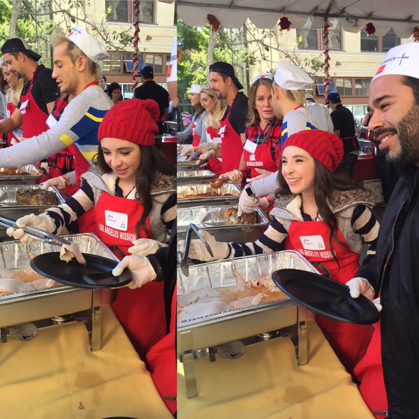 Article: Ava Cantrell Brings Some Thanksgiving Cheer At The Los Angeles Mission Thanksgiving Event!