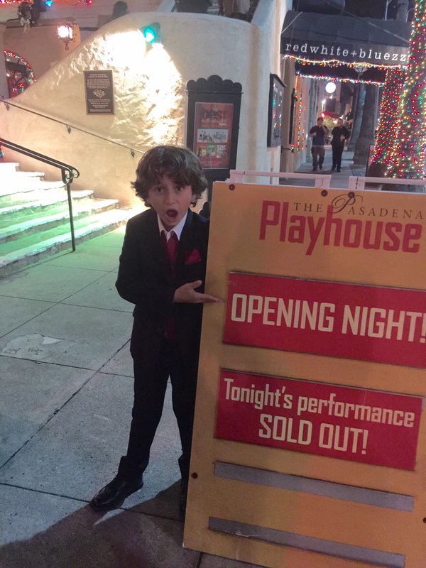 Article: August Maturo Attends The Opening Night Celebration Of Peter Pan! (@AugustMaturo)