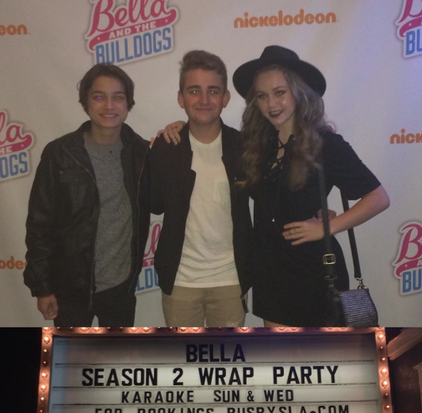 Article: Rio Mangini, Brec Bassinger, Buddy Handleson And Haley Tju Have A Blast At The “Bella And The Bulldogs” Season 2 Wrap Party!