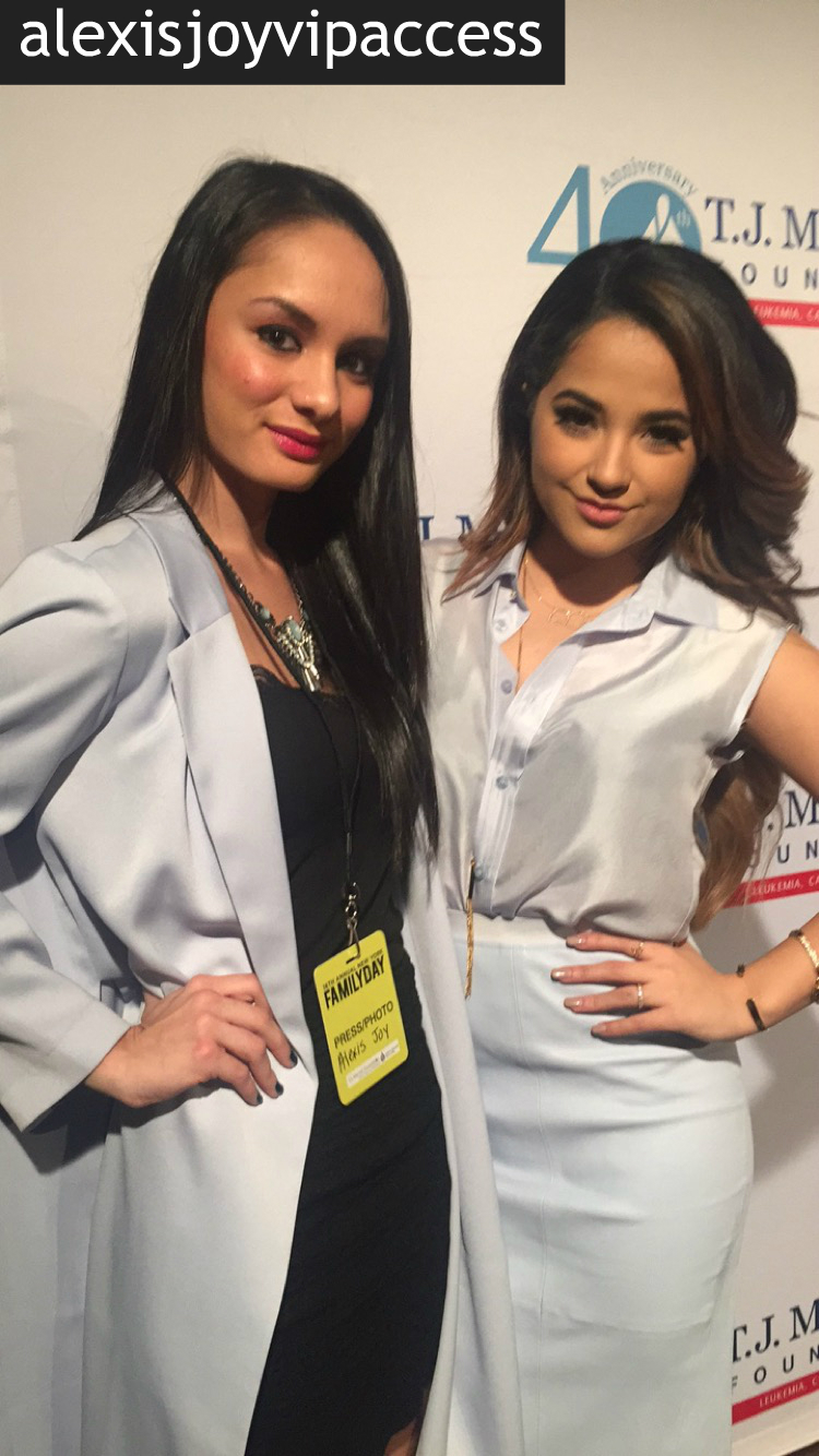VIPAccessEXCLUSIVE: Becky G Exclusive Interview With Alexisjoyvipaccess At The TJ Martell Foundation Family Day NY!