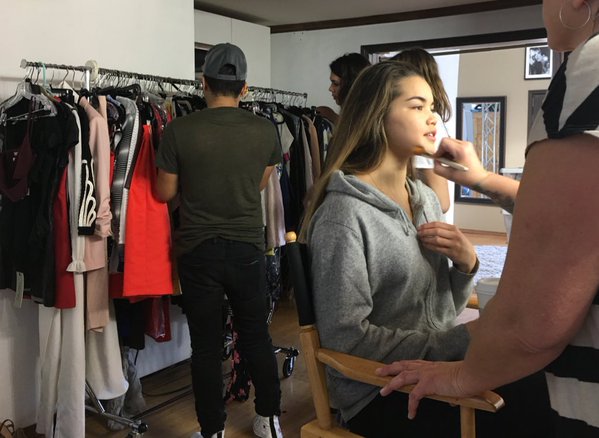 Article: Paris Berelc Gives Us A “Behind The Scenes” Look On Set Of Her Photo-shoot And She Looks Stunning!