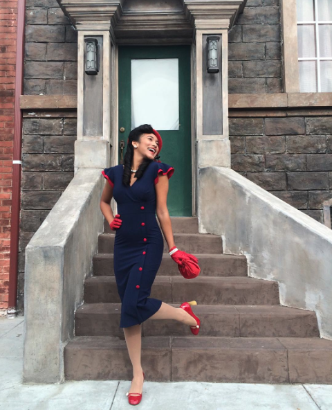 Article: Sydney Park Brings Us Back To The 40’s With Her Super Cute Attire! Check It Out Here!