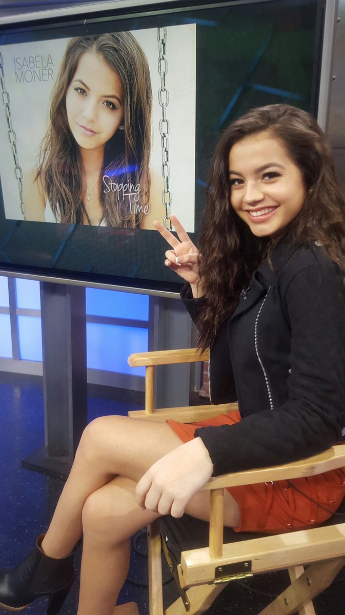 Article: Isabela Moner Looked Stunning Visiting Cleveland 19 News And Talked All About The “100 Things To Do Before High School” Season 1 Finale!