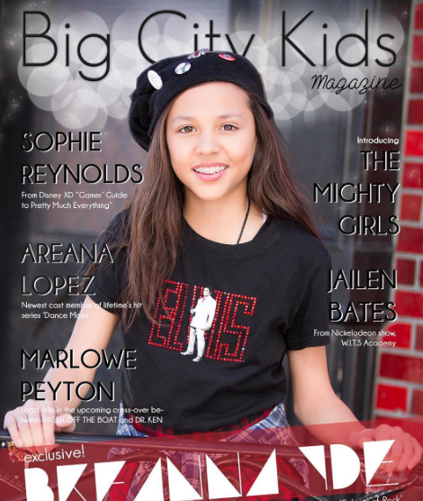 Article: Breanna Yde Looks Gorgeous On The Cover Of BCK Magazine! Check It Out & Tune In To “School Of Rock” 3/12!