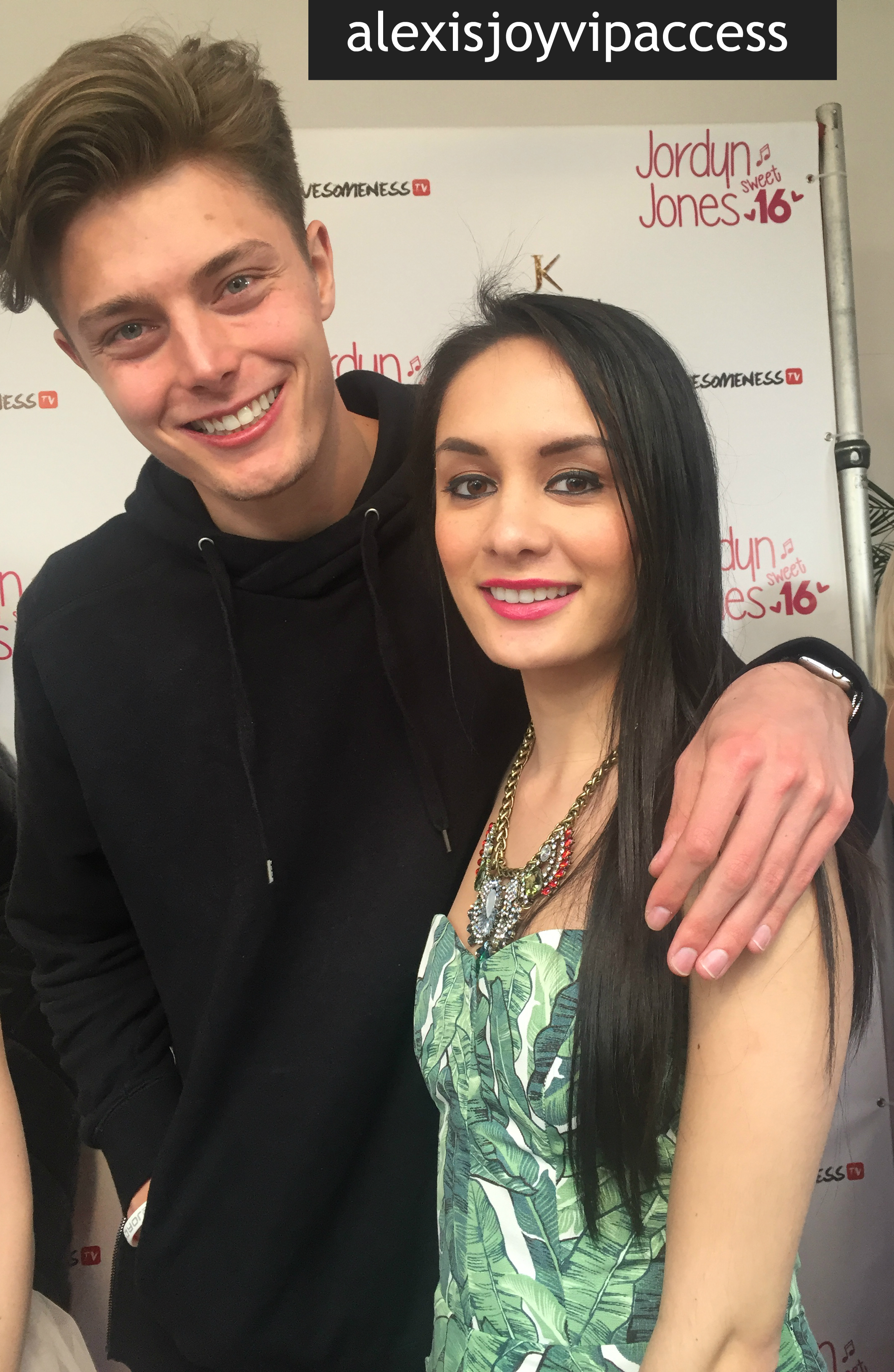 VIPAccessEXCLUSIVE: Brian Redmon Updated Interview With Alexisjoyvipaccess At Jordyn Jones’ Sweet Sixteen!