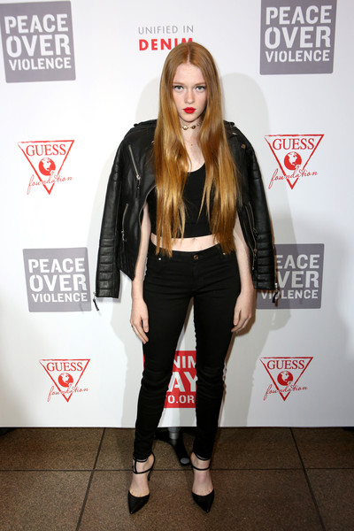 Article: Larsen Thompson Looked Gorgeous At The GUESS Foundation And Peace Over Violence Denim Day Event!
