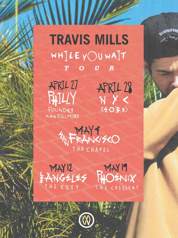 Article: Wait No Longer! Travis Mills Announces Tour Dates And “While You Wait” Release Date!