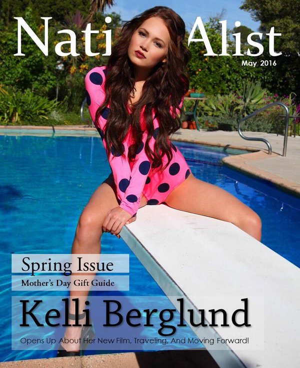 Article: Kelli Berglund Is One Fabulous Cover Girl In The May Issue Of Nation-Alist Magazine!