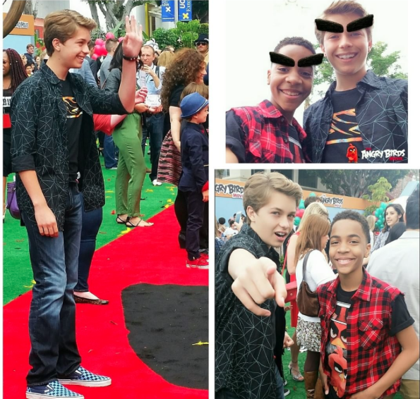 Article: Jacob Hopkins Had A Blast At The “Angry Birds” Premiere! (@HopkinsJacob5 @AngryBirds)
