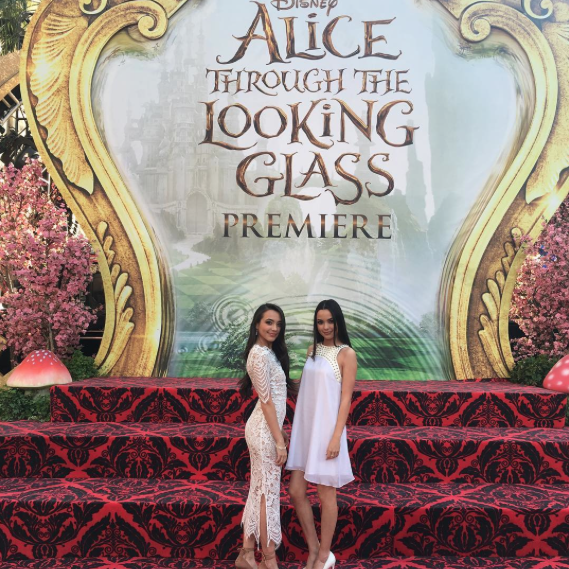 Article: Vanessa And Merrell Looked So Flawless At The "Alice Through Glass" Premiere! - ALEXISJOYVIPACCESS