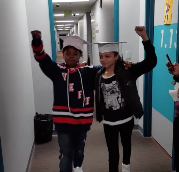 Article: Congratulations To Cree Cicchino And Benjamin Flores Jr. On Graduating From The 8th Grade!