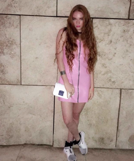 Article: Larsen Thompson Looked Pretty In Pink At The Niche X Getty Party!