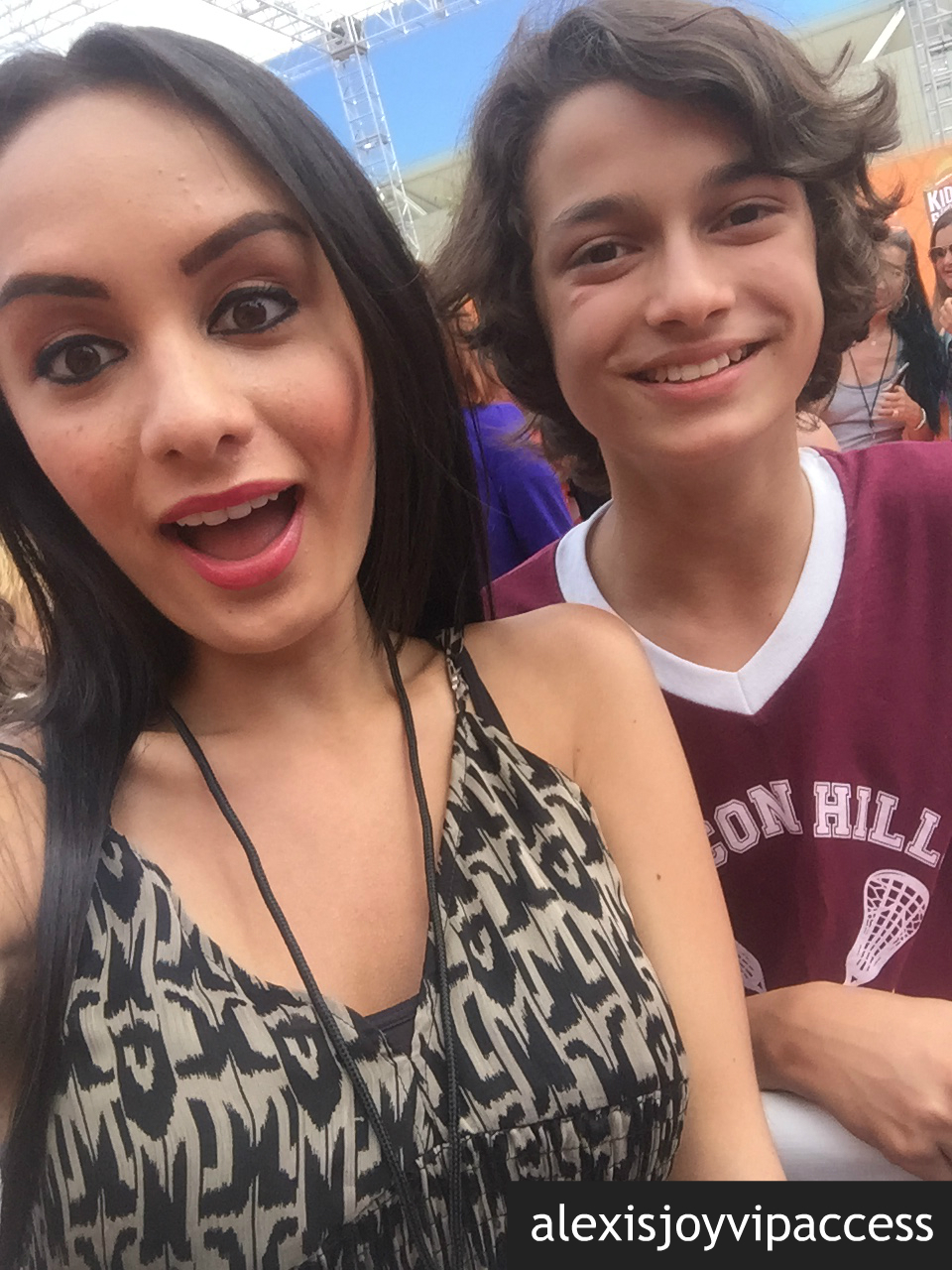 VIPAccessEXCLUSIVE: The Incredible Rio Mangini Updated Interview With Alexisjoyvipaccess At The 2016 Nickelodeon Kids’ Choice Sports!