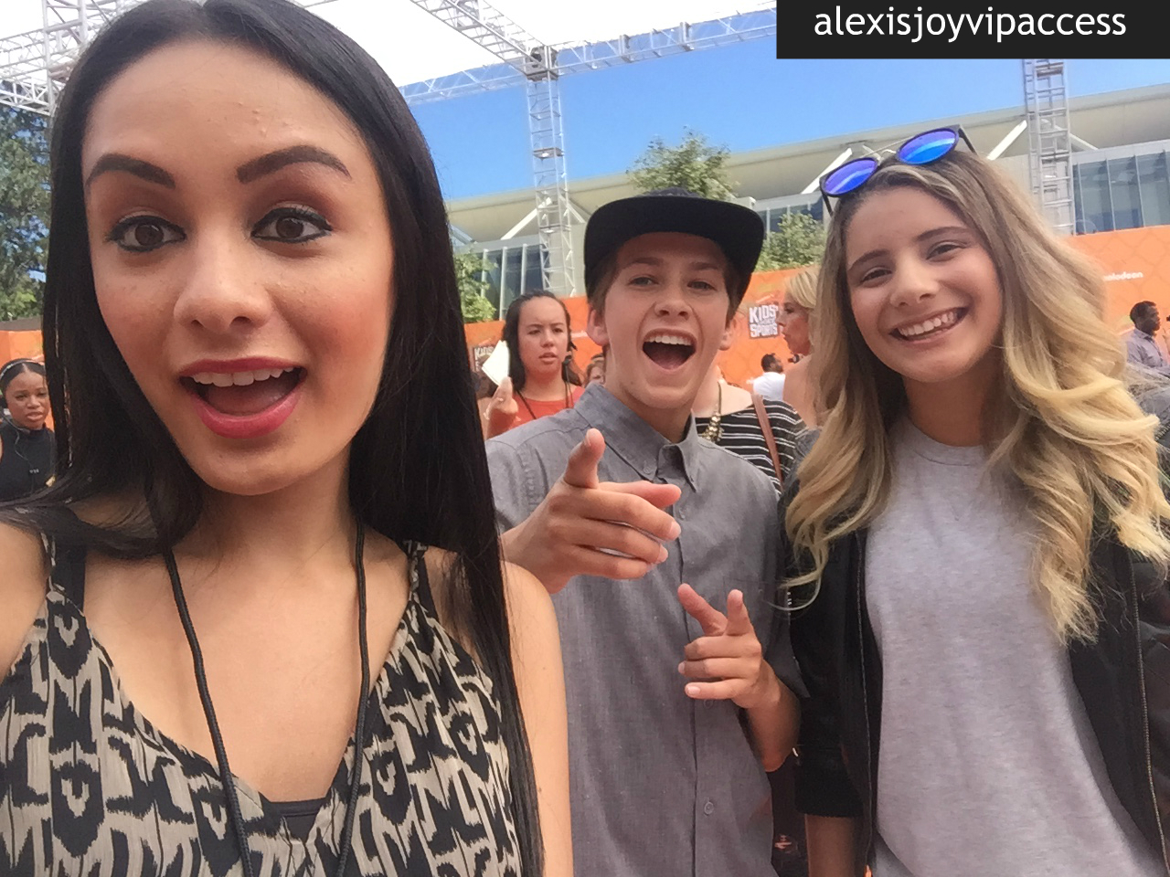 VIPAccessEXCLUSIVE: Jagger Eaton And Alana Smith Interview With Alexisjoyvipaccess At The 2016 Nickelodeon Kids’ Choice Sports!