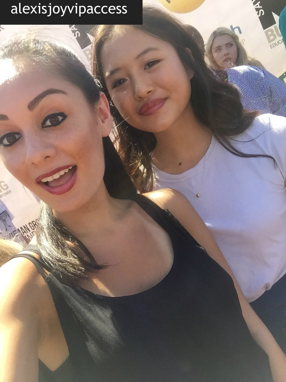 VIPAccessEXCLUSIVE: The Wonderful Haley Tju Updated Interview With Alexisjoyvipaccess At The Say NO Bullying Festival!