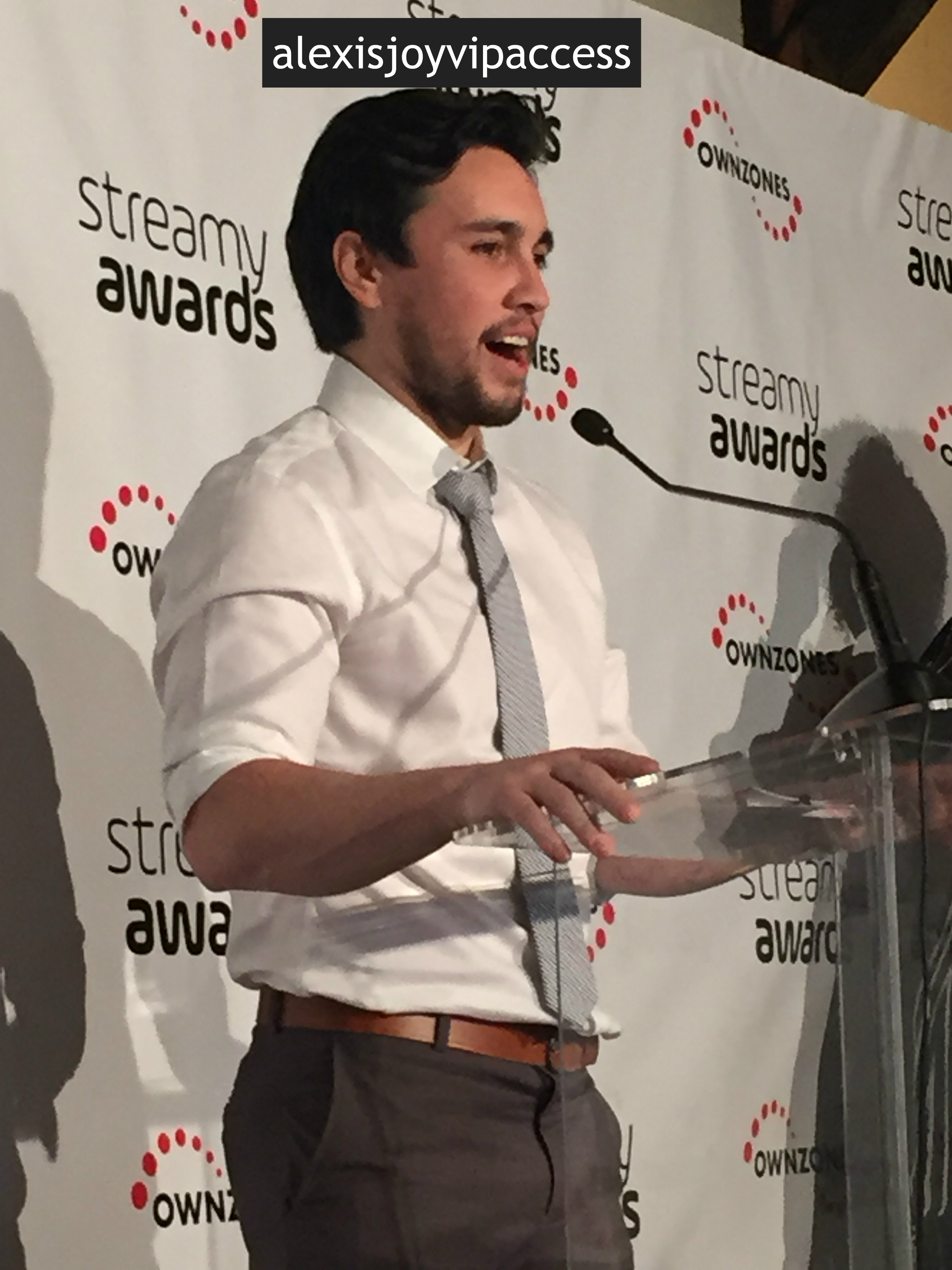 VIPAccessEXCLUSIVE: YouTube Sensation Chester See Interview With Alexisjoyvipaccess At The 6th Annual Streamy Awards Nominations Announcement Event!
