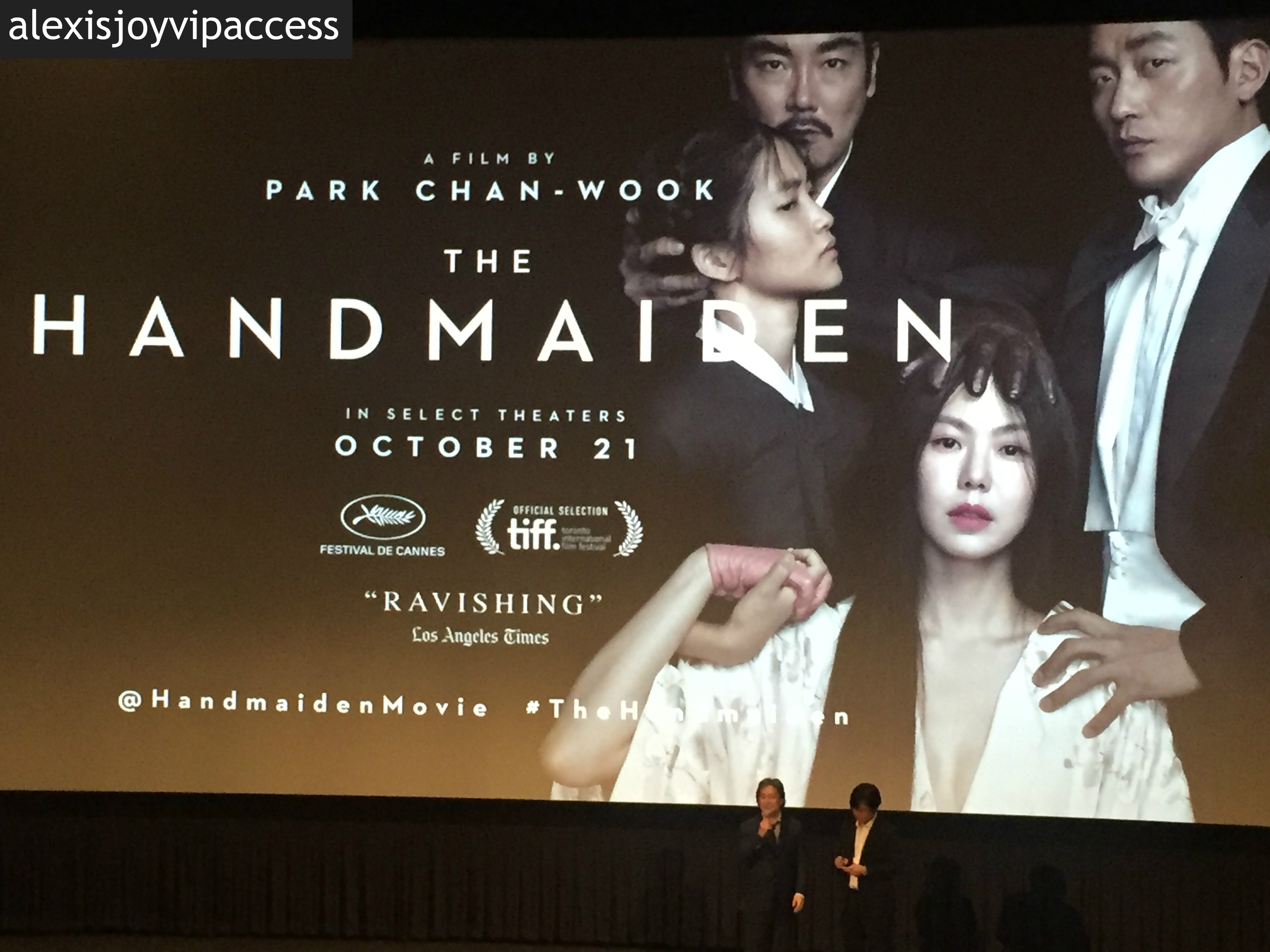 VIPAccessEXCLUSIVE: Alexisjoyvipaccess Attended The Remarkable “The Handmaiden” Movie Premiere – RECAP Here!