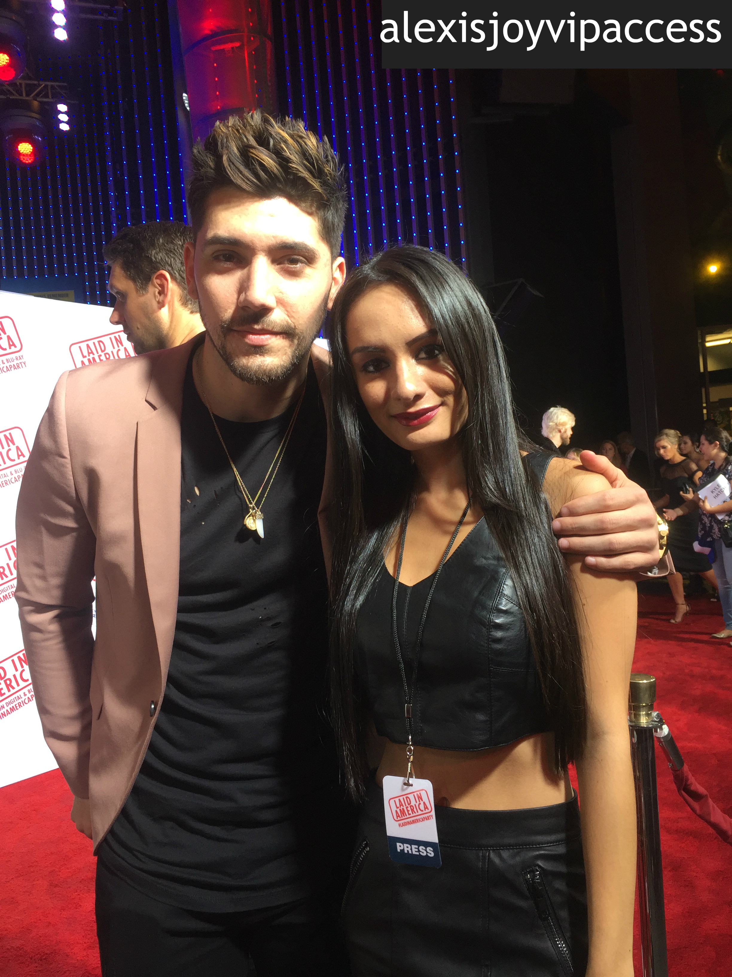 VIPAccessEXCLUSIVE: Josh Leyva Interview With Alexisjoyvipaccess At The “Laid In America” Premiere!