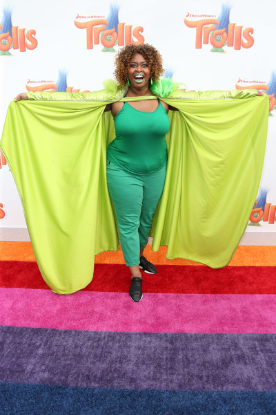 Article: GloZell Brings Some Major Green Power At The Premiere Of “Trolls!”