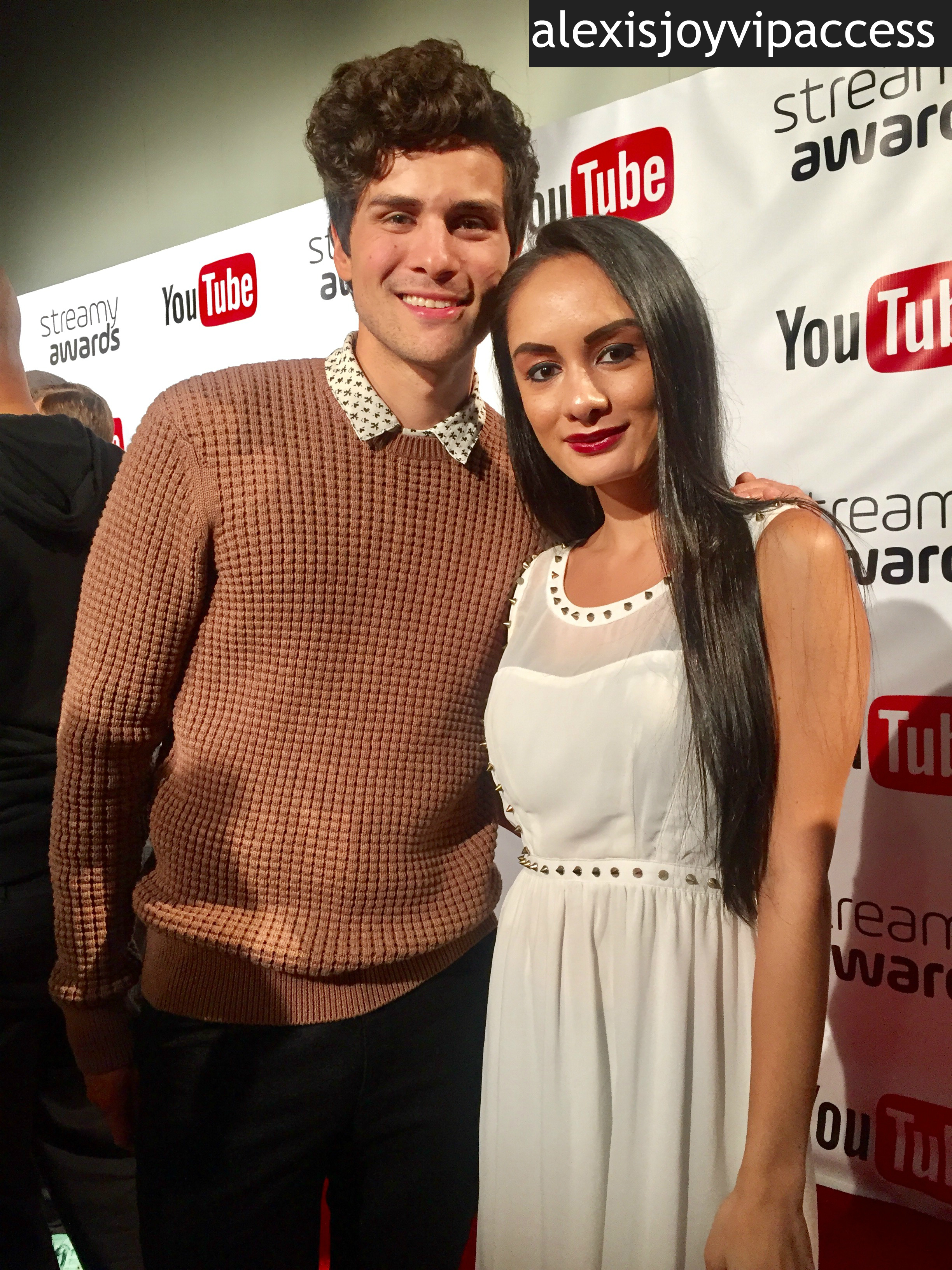 VIPAccessEXCLUSIVE: YouTube Phenomenon Anthony Padilla Of Smosh Interview With Alexisjoyvipaccess At The 2016 Streamys Nominees Reception Event!