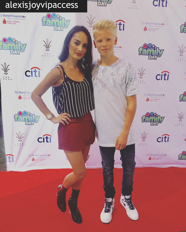 VIPAccessEXCLUSIVE: Carson Lueders Updated Interview With Alexisjoyvipaccess At The TJ Martell Foundation’s Family Day LA!