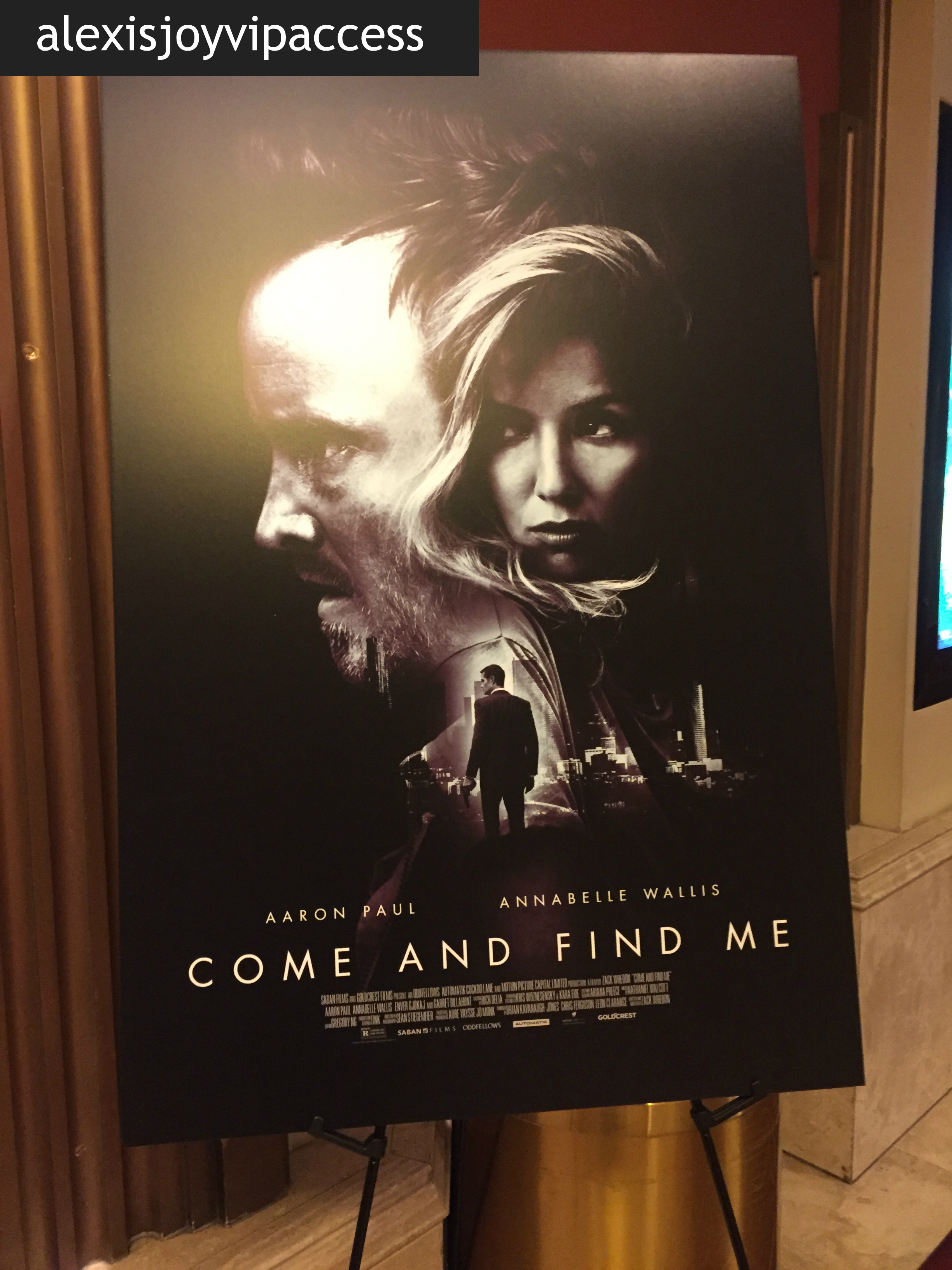 VIPAccessEXCLUSIVE: Alexisjoyvipaccess Attends The Spectacular Premiere Of “Come And Find Me” – Recap Here!