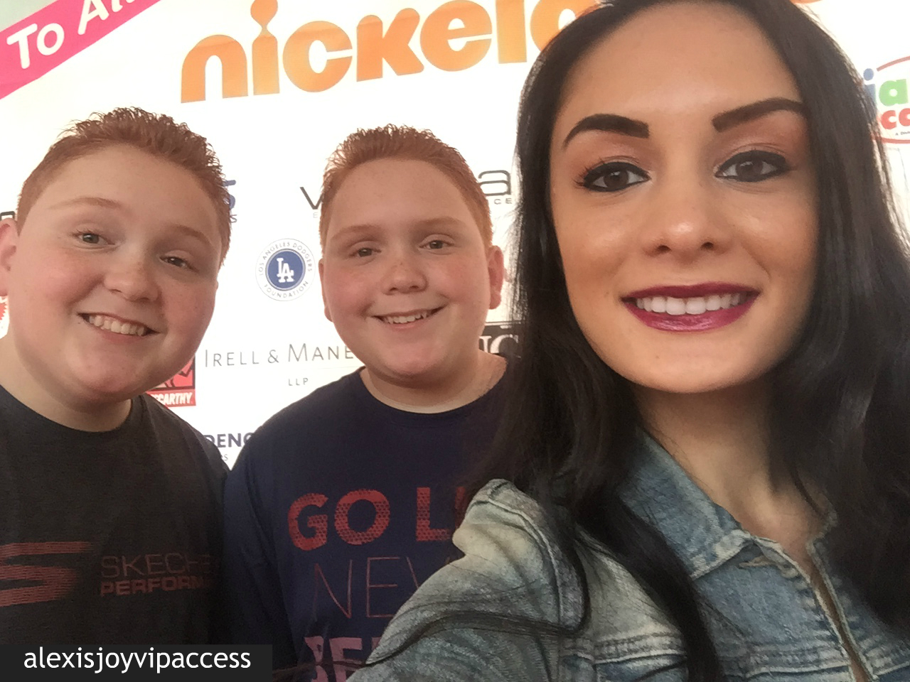 VIPAccessEXCLUSIVE: Matthew And Benjamin Royer Interview With Alexisjoyvipaccess At The Skechers Pier To Pier Walk!
