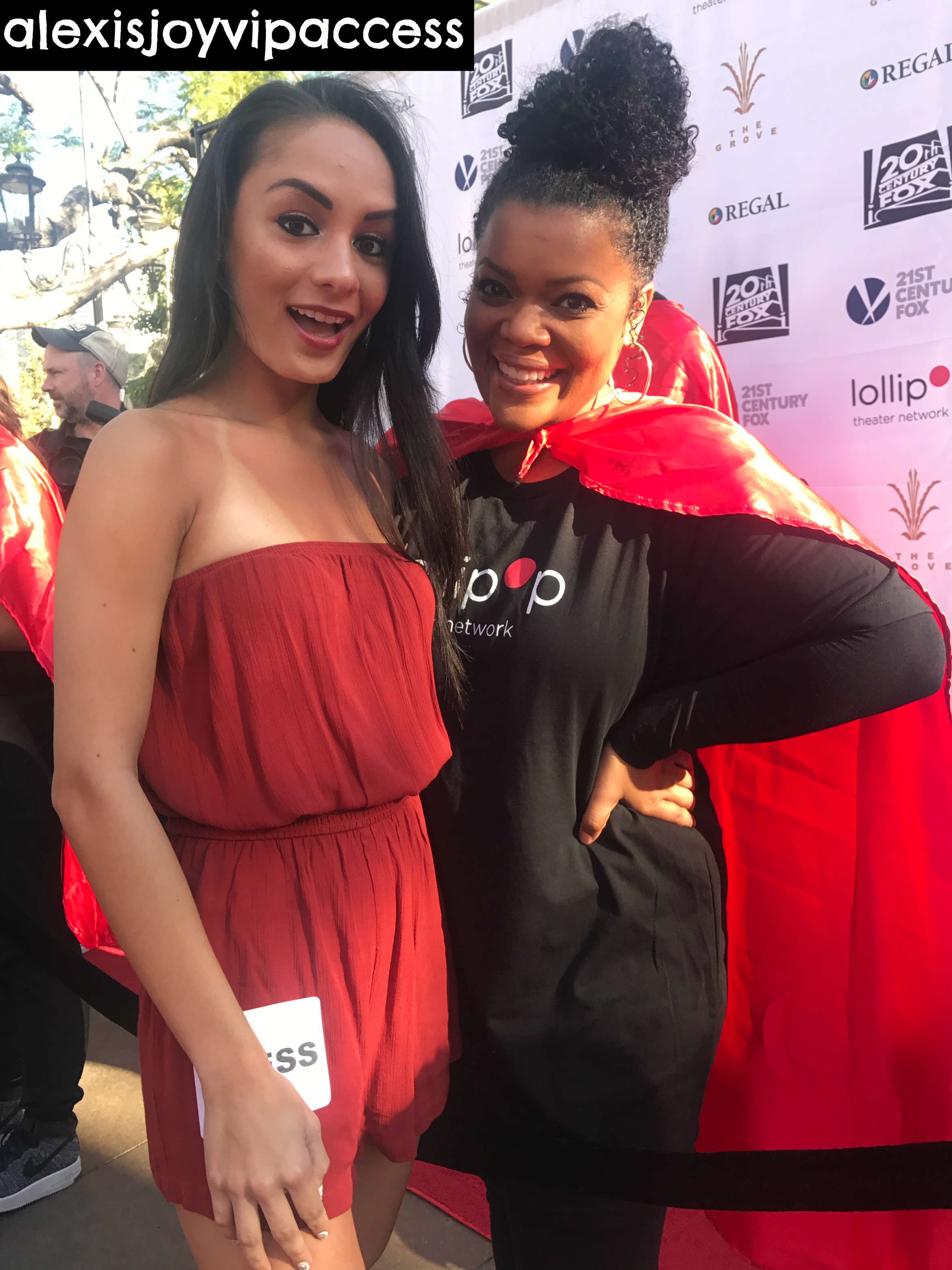 VIPAccessEXCLUSIVE: Yvette Nicole Brown Interview With Alexisjoyvipaccess At The Lollipop Theater Network’s Superhero Walk!