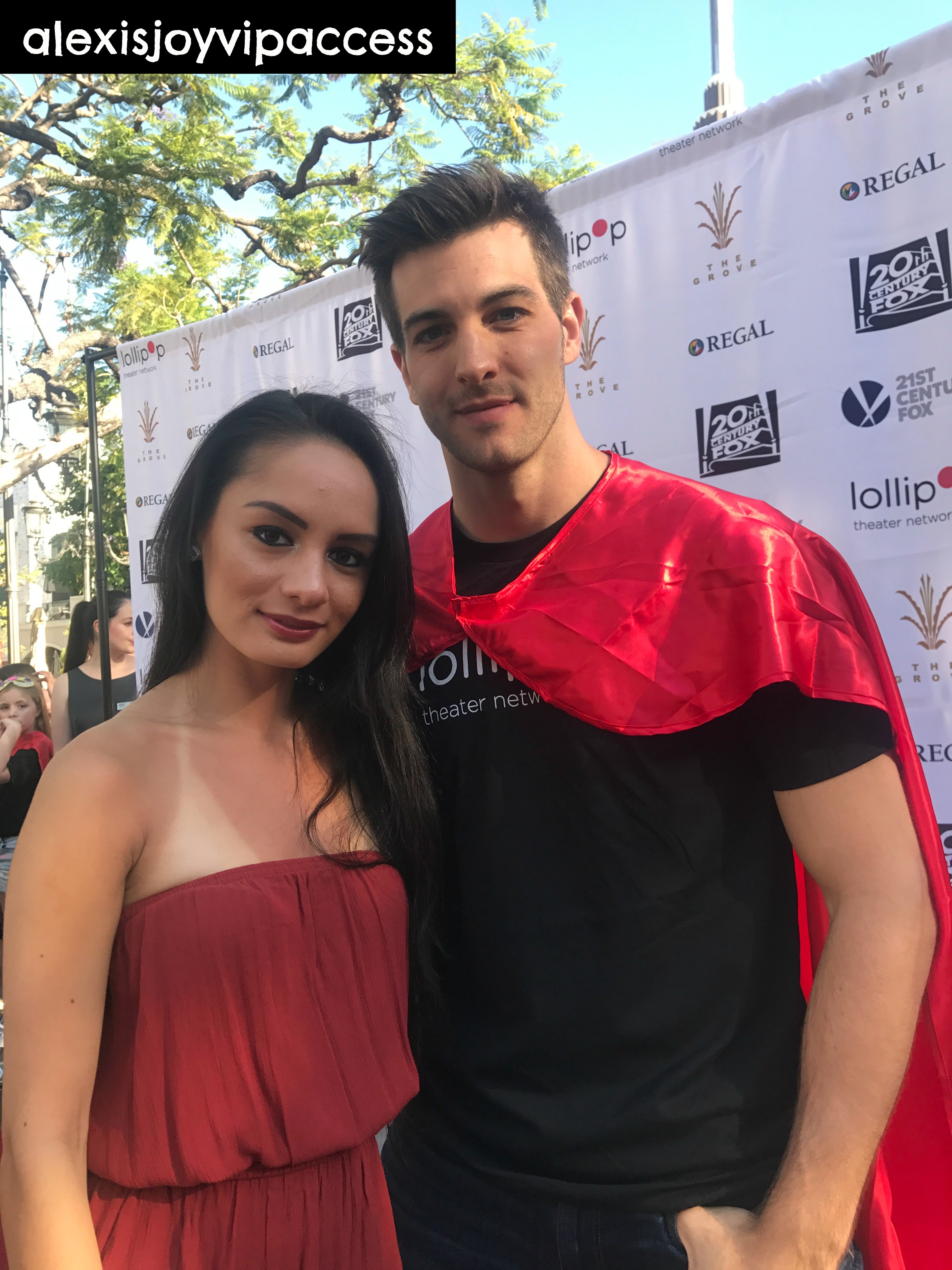 VIPAccessEXCLUSIVE: Jake Allyn Interview With Alexisjoyvipaccess At The Lollipop Theater Network’s Superhero Walk!