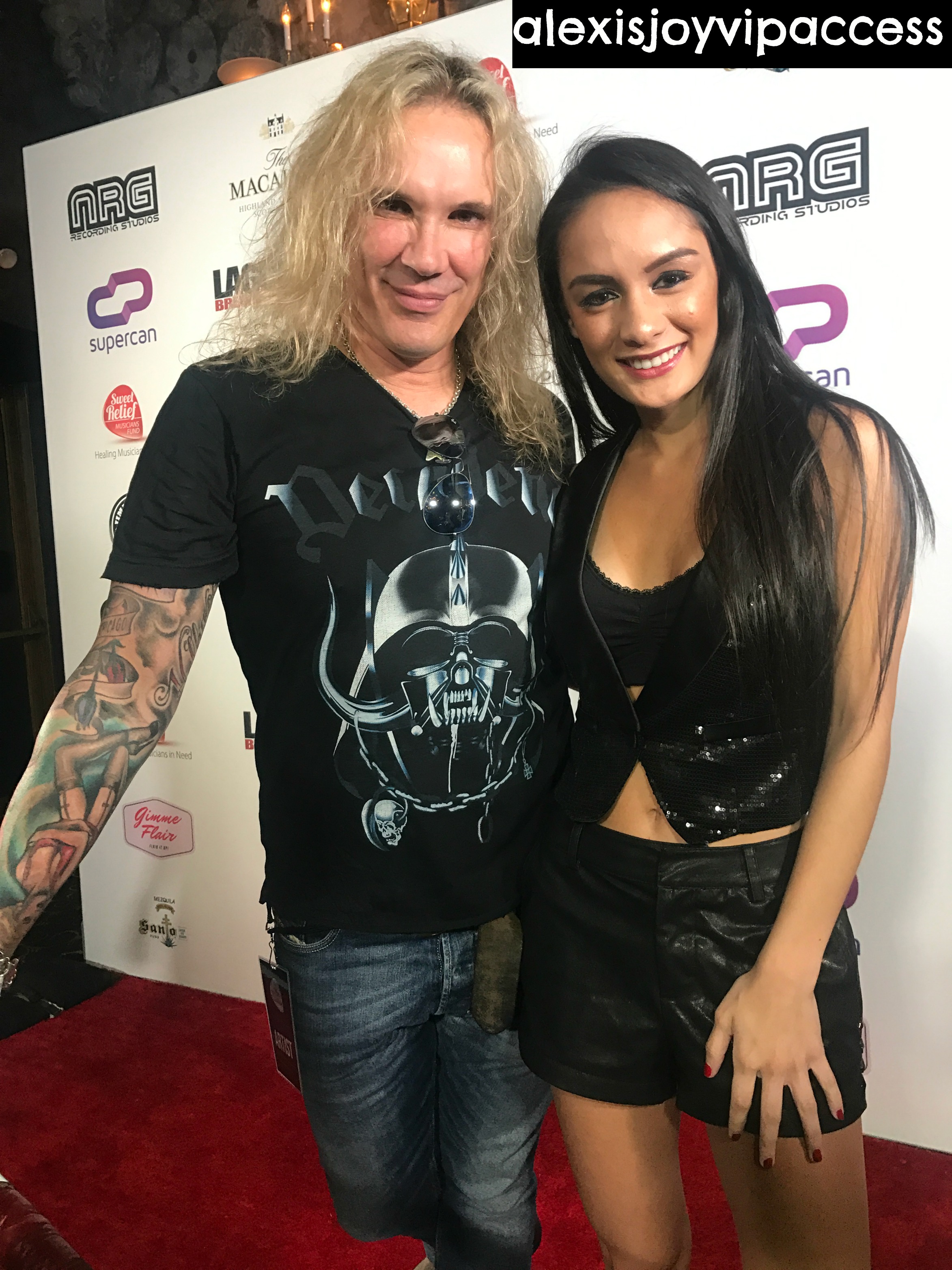 VIPAccessEXCLUSIVE: Michael Starr Of Steel Panther Interview With Alexisjoyvipaccess At The Strange 80s Event!