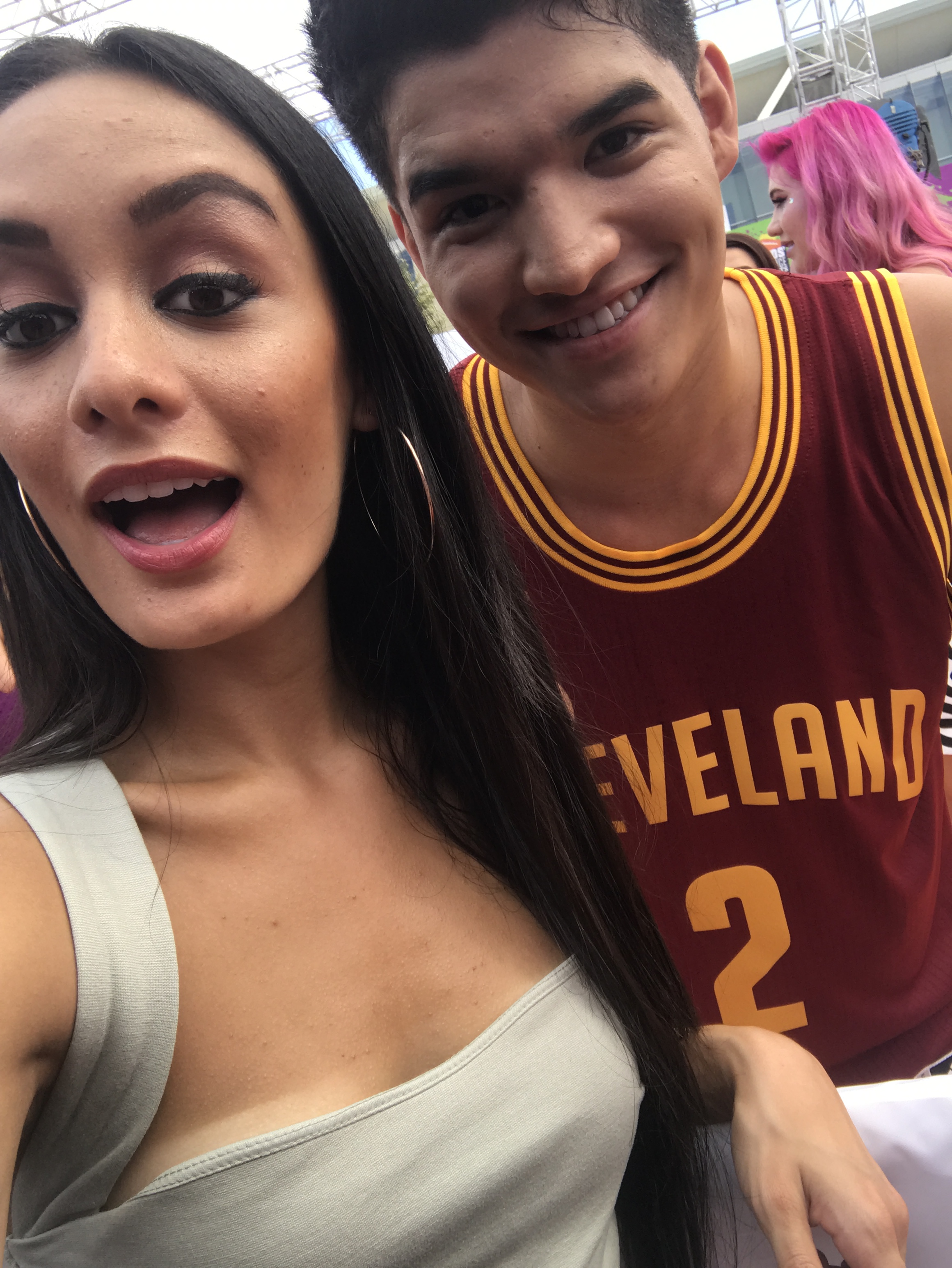 VIPAccessEXCLUSIVE: Alex Wassabi Interview With Alexisjoyvipaccess At The 2017 Nickelodeon Kids’ Choice Sports! 