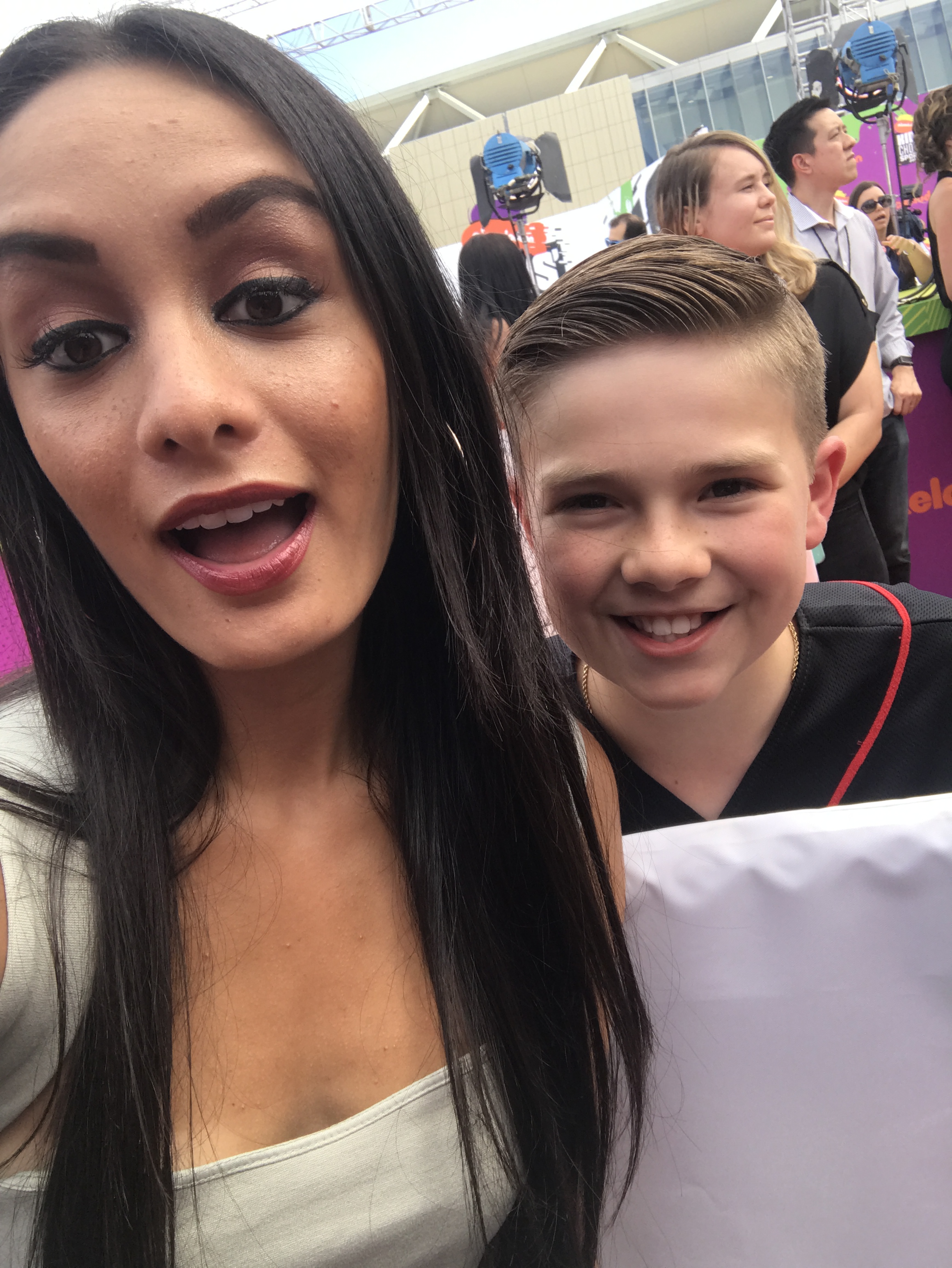 VIPAccessEXCLUSIVE: Jet Jurgensmeyer Interview With Alexisjoyvipaccess At The 2017 Nickelodeon Kids’ Choice Sports!
