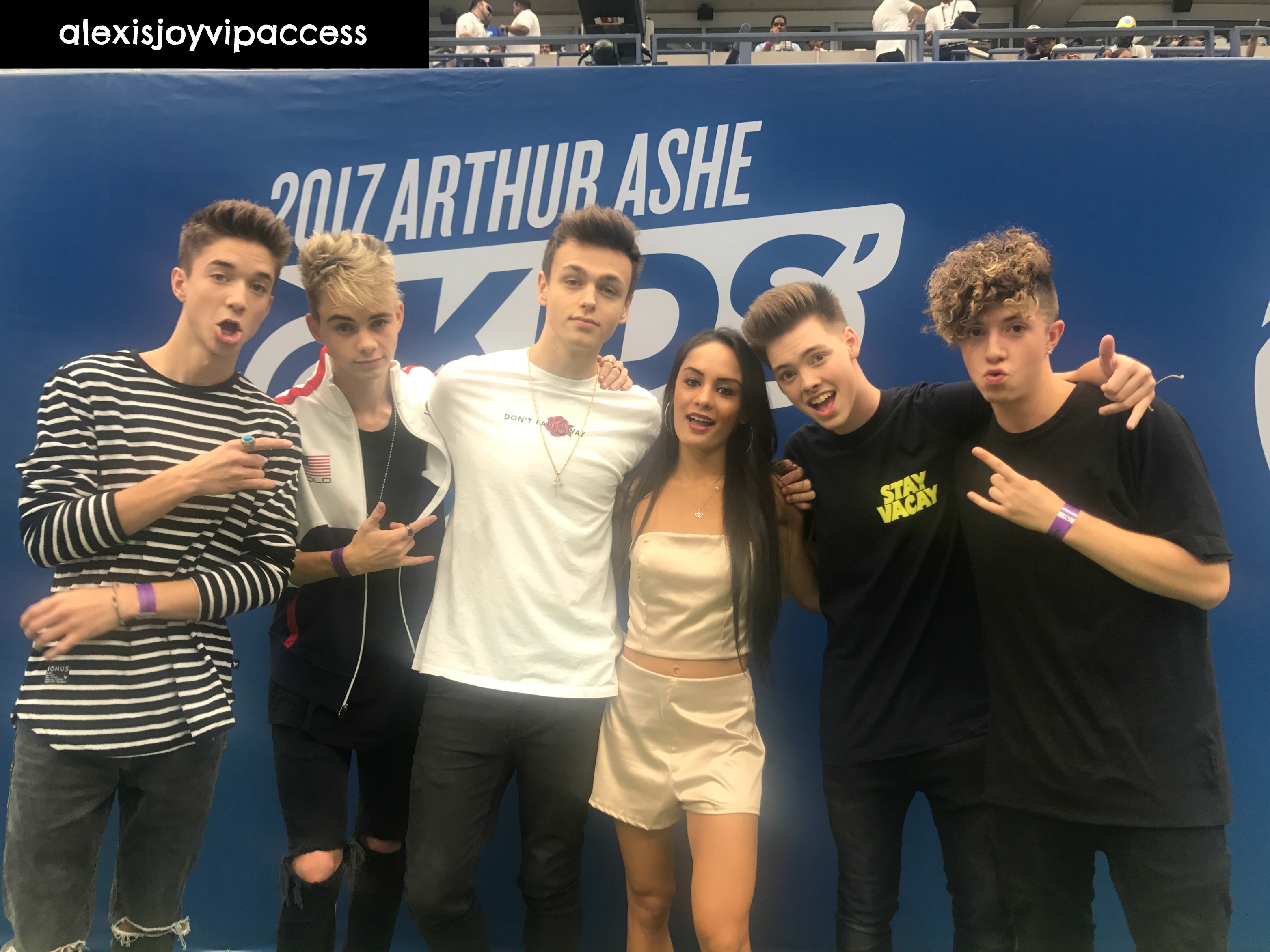 VIPAccessEXCLUSIVE: Why Don’t We Interview With Alexisjoyvipaccess At The 2017 Arthur Ashe Kids’ Day!